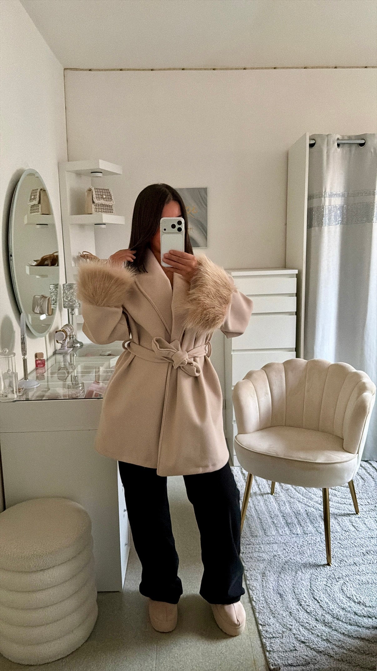 Manteau à fourrure Nessiya