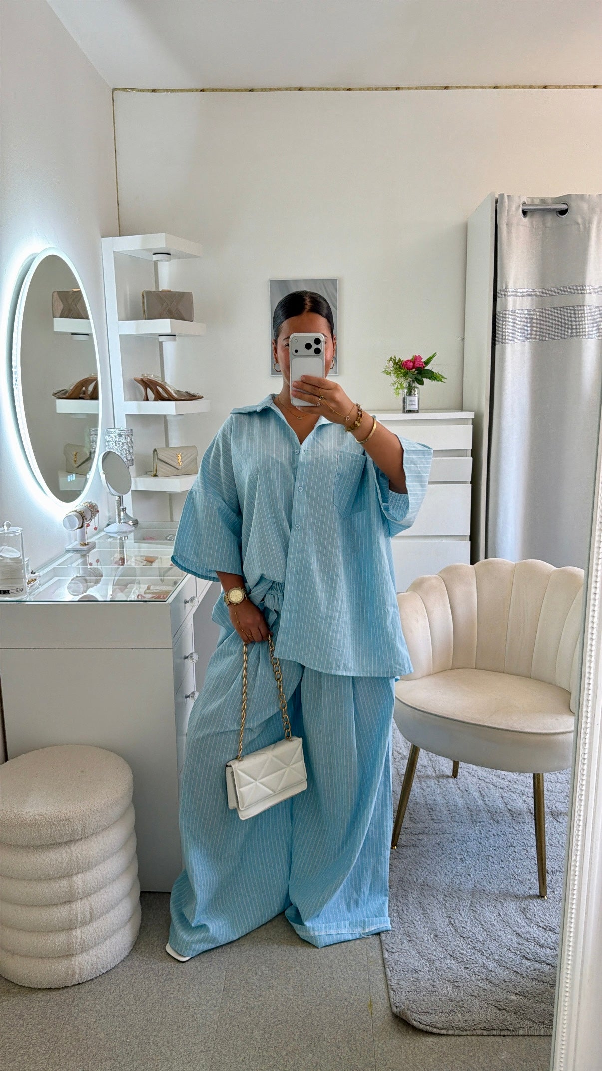 Ensemble Georgina en bleu