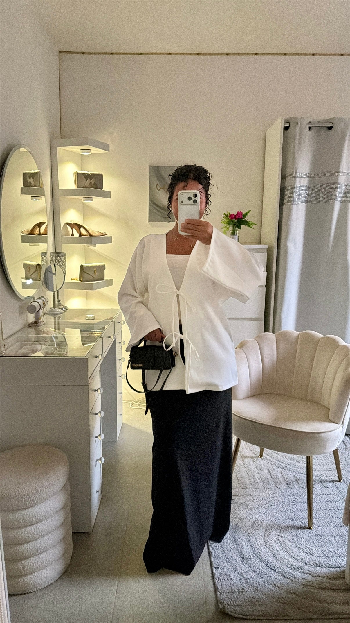 Gilet Jenna en blanc
