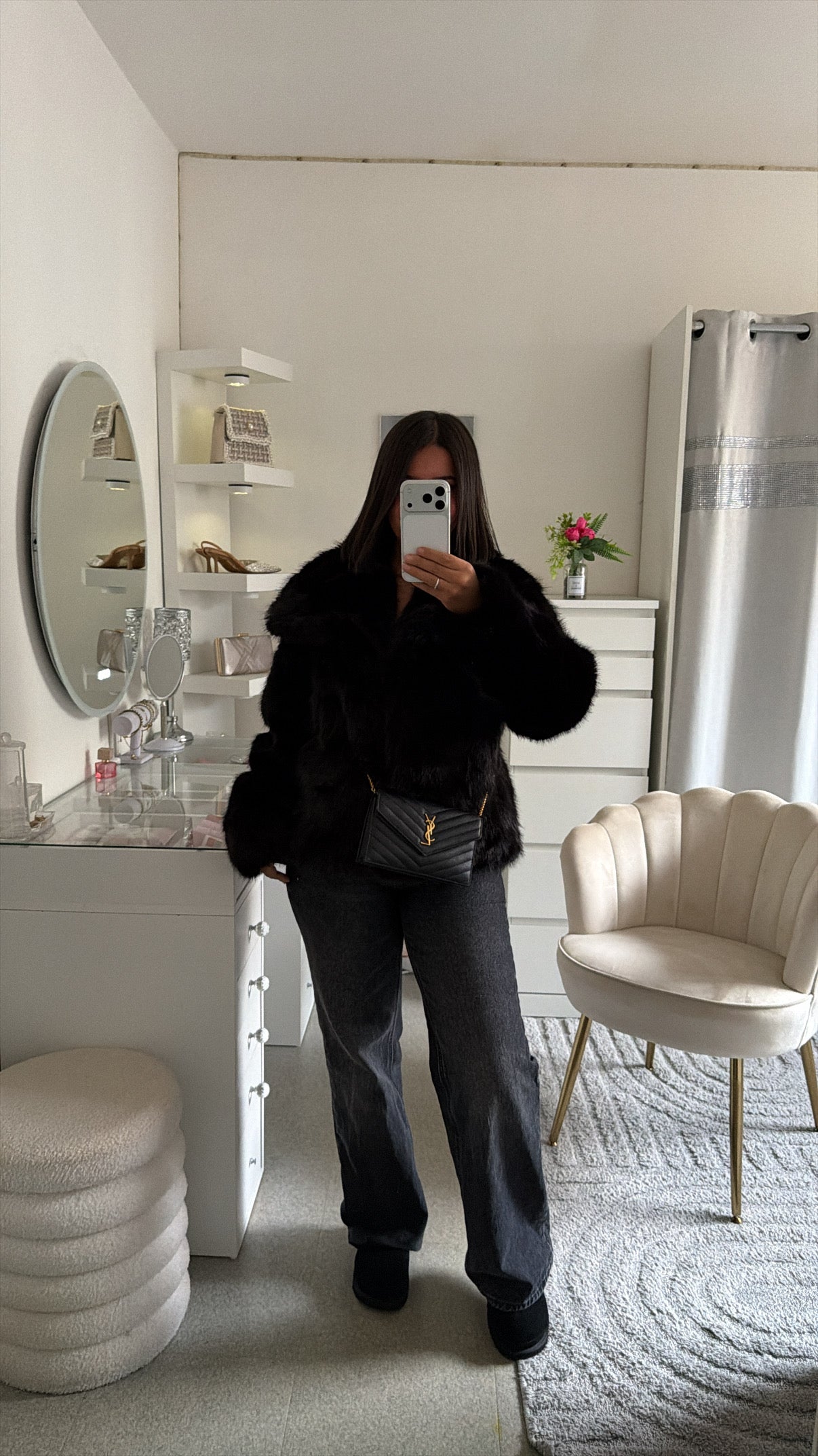 Fourrure marine noir