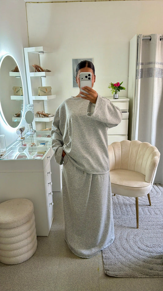 Ensemble Léonie en gris