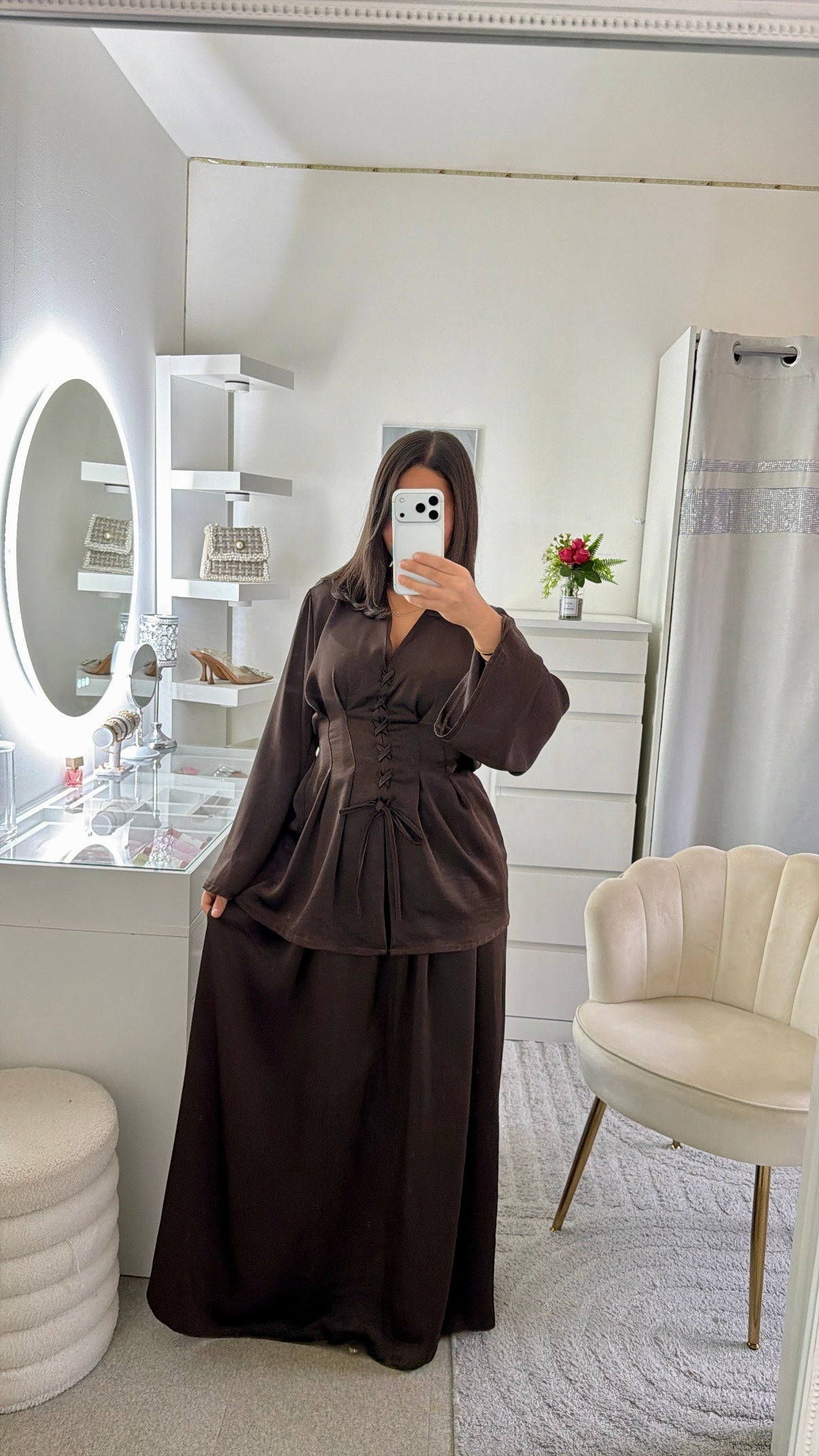 Ensemble Alméa marron