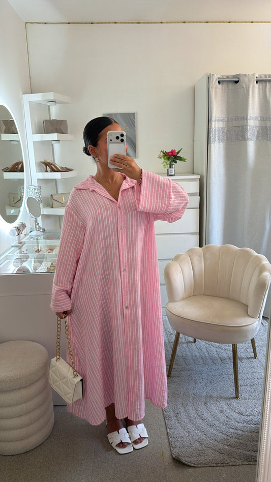 Robe Nargisse en rose