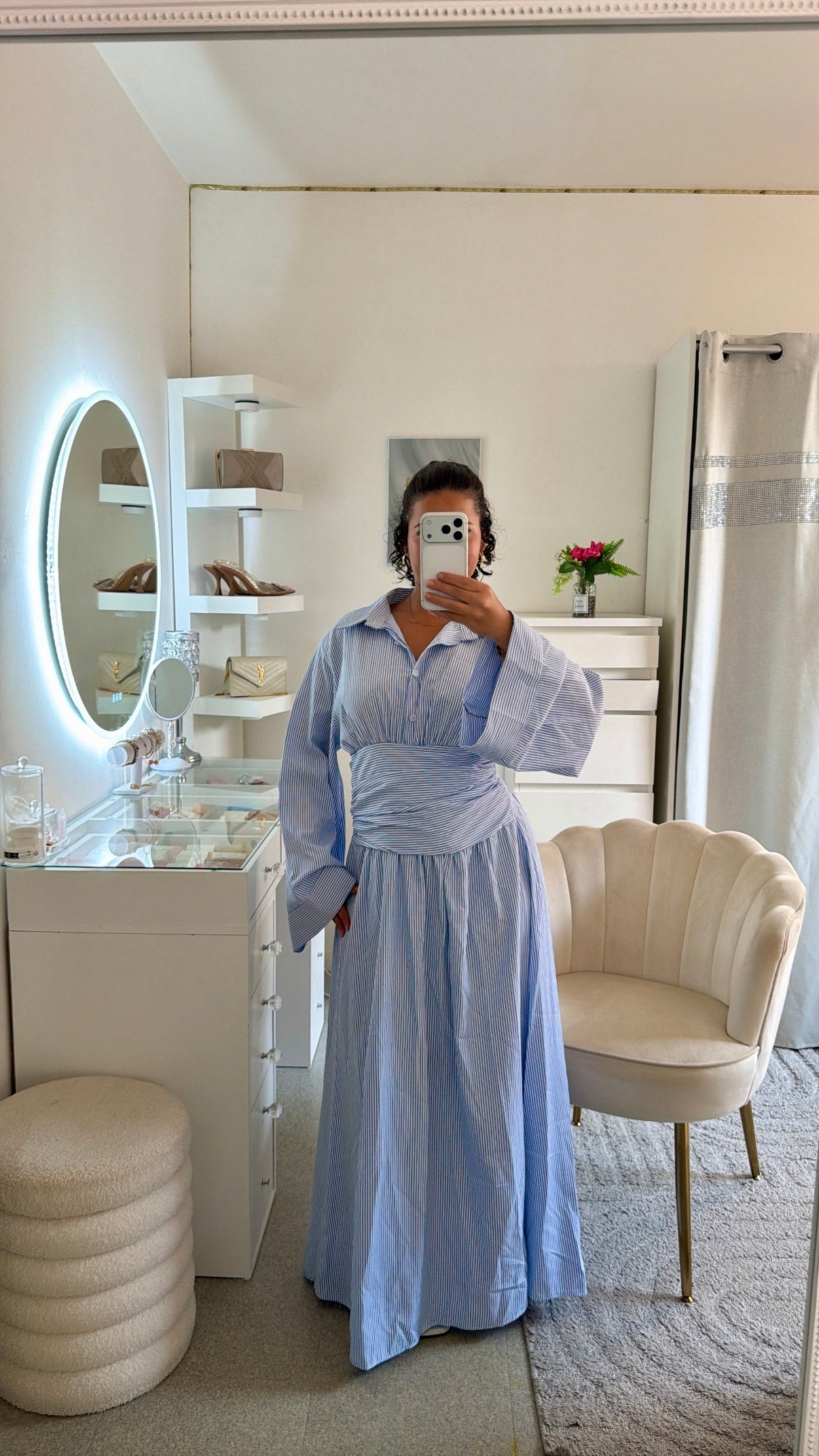 Robe Myrabelle bleu
