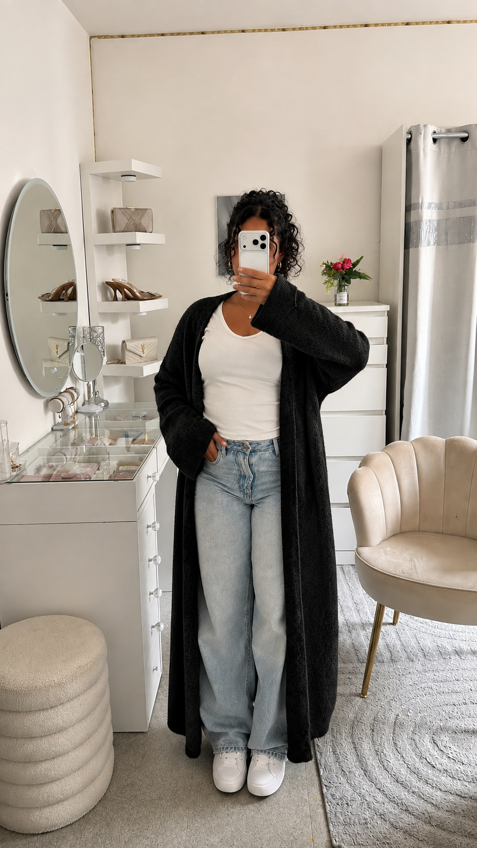 Gilet Nelia en noir