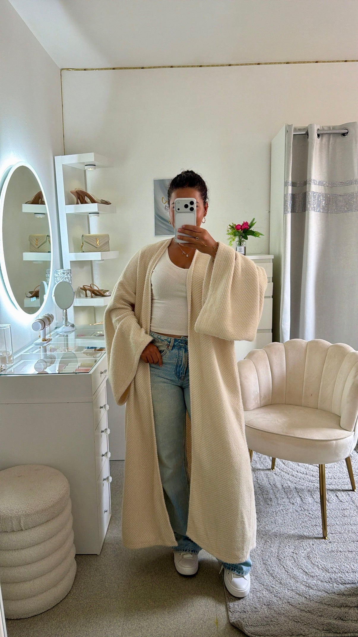 Gilet Lycia en beige