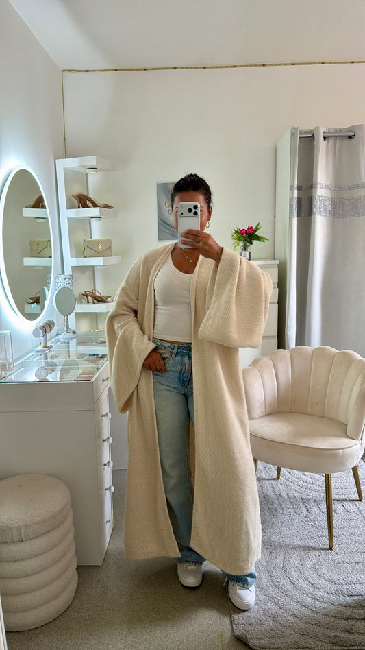 Gilet Lycia en beige