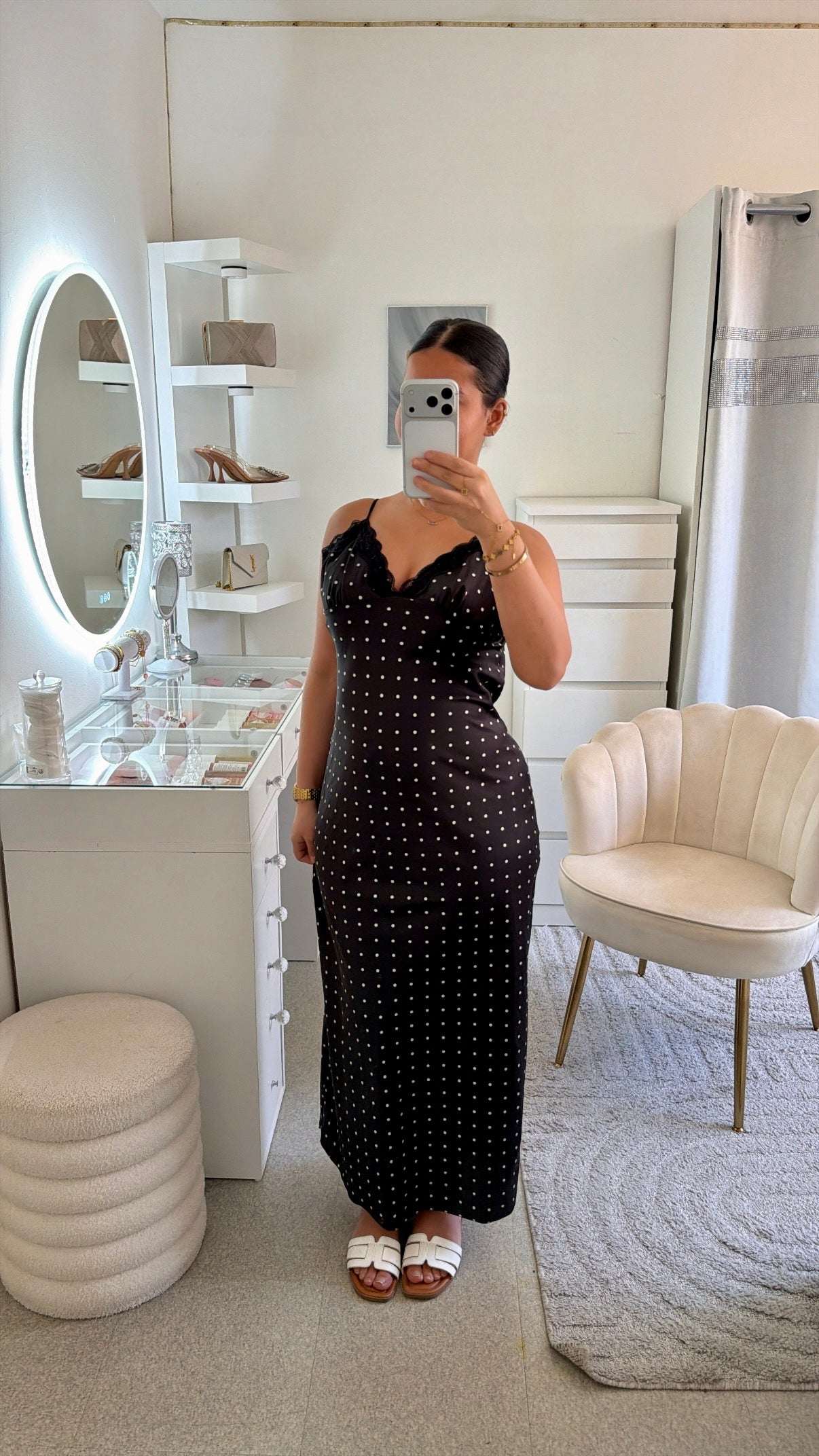 Robe Israa en noir