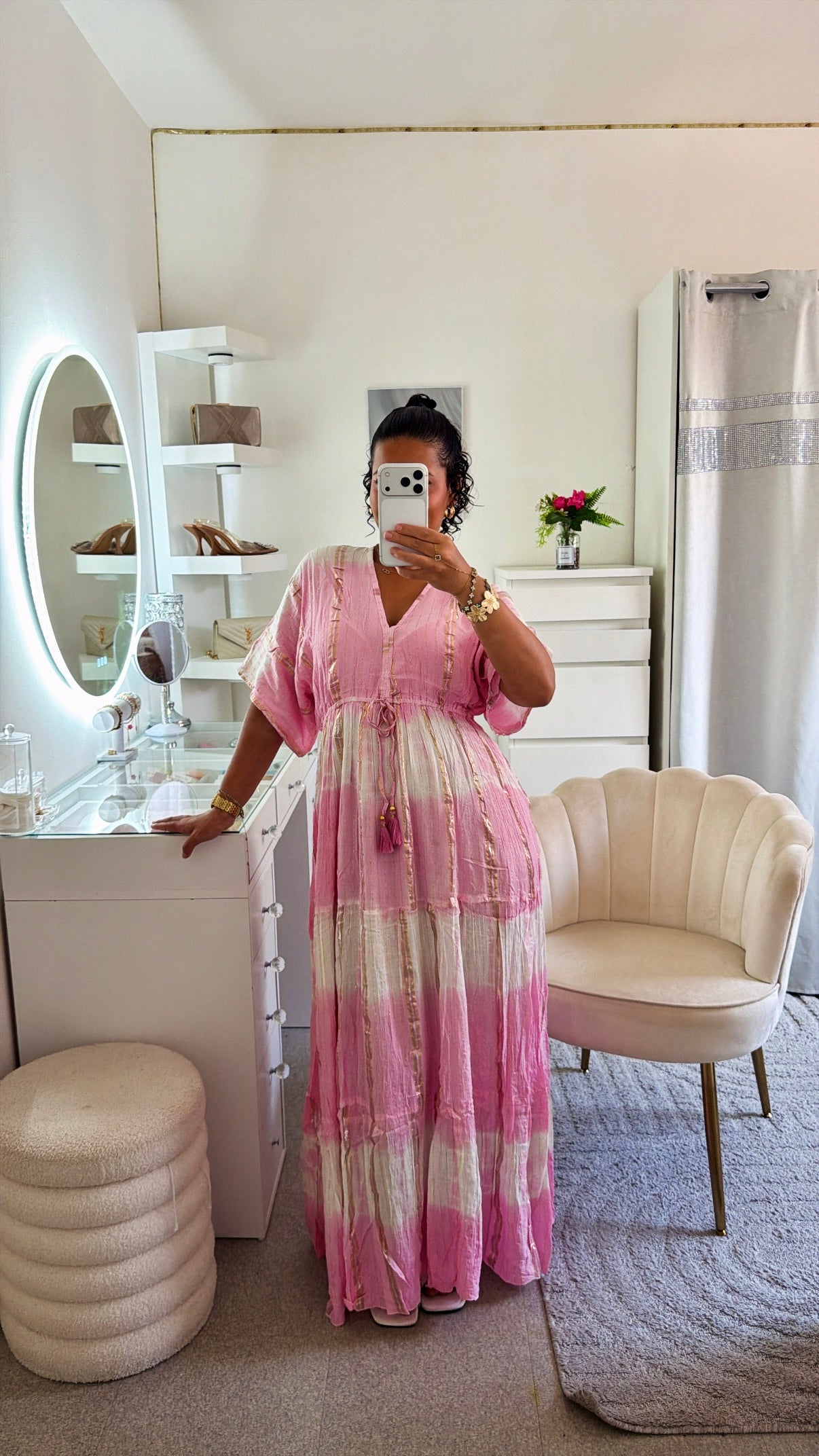 Robe Shanna en rose