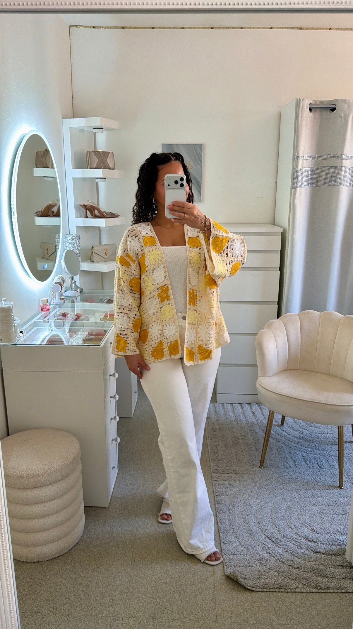Cardigan Soumaya jaune