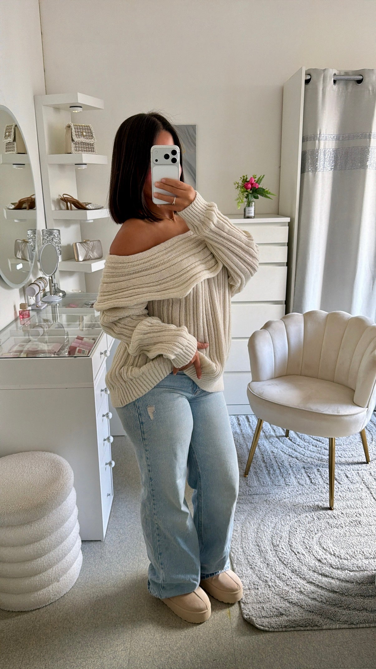 Pull baya beige