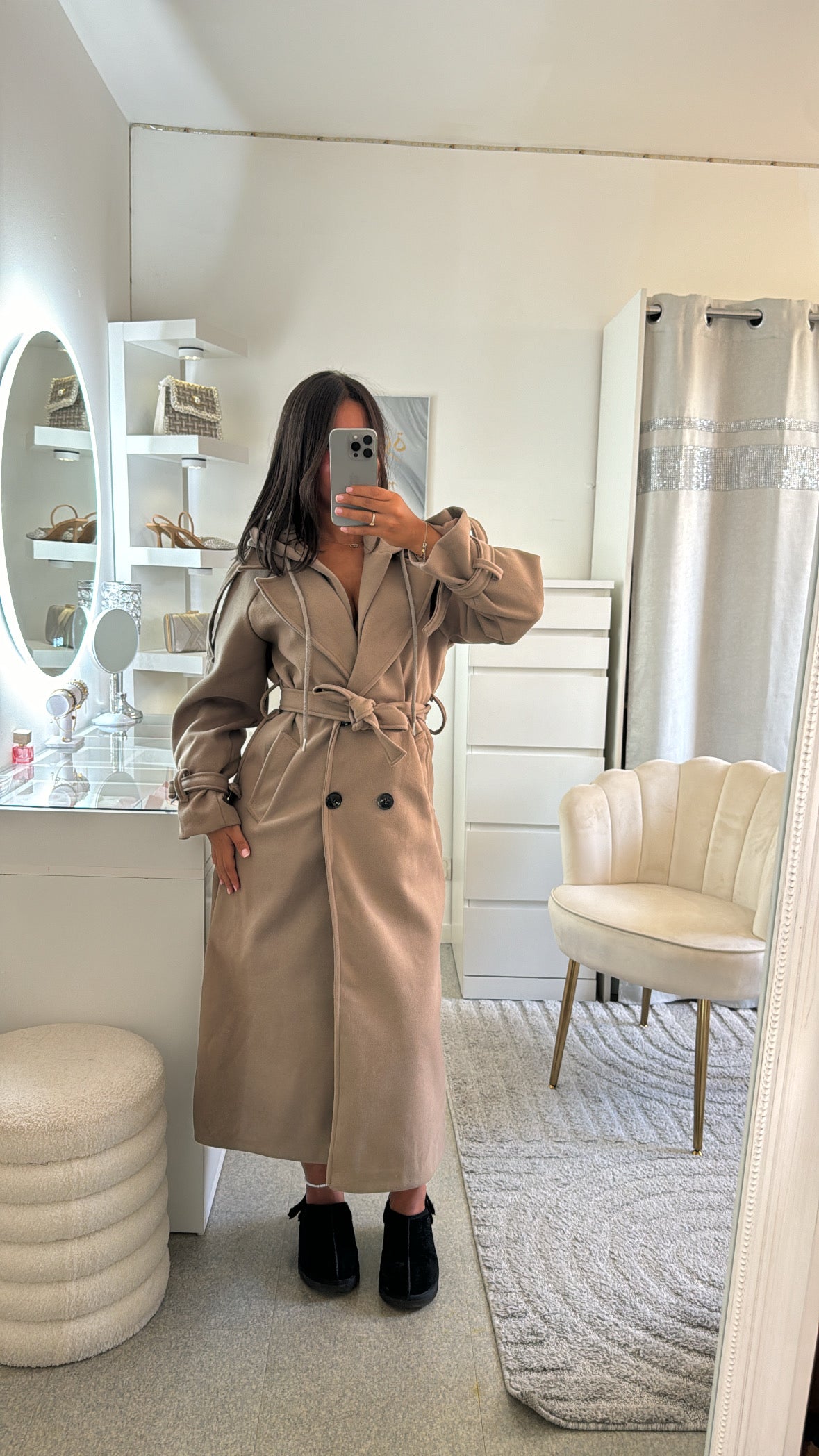 Manteau Nary Taupe