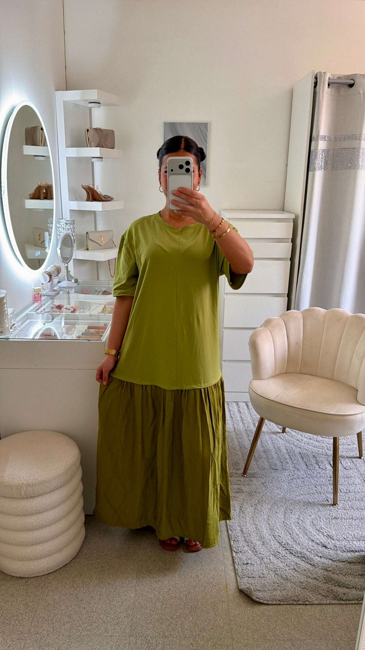 Robe Samar vert