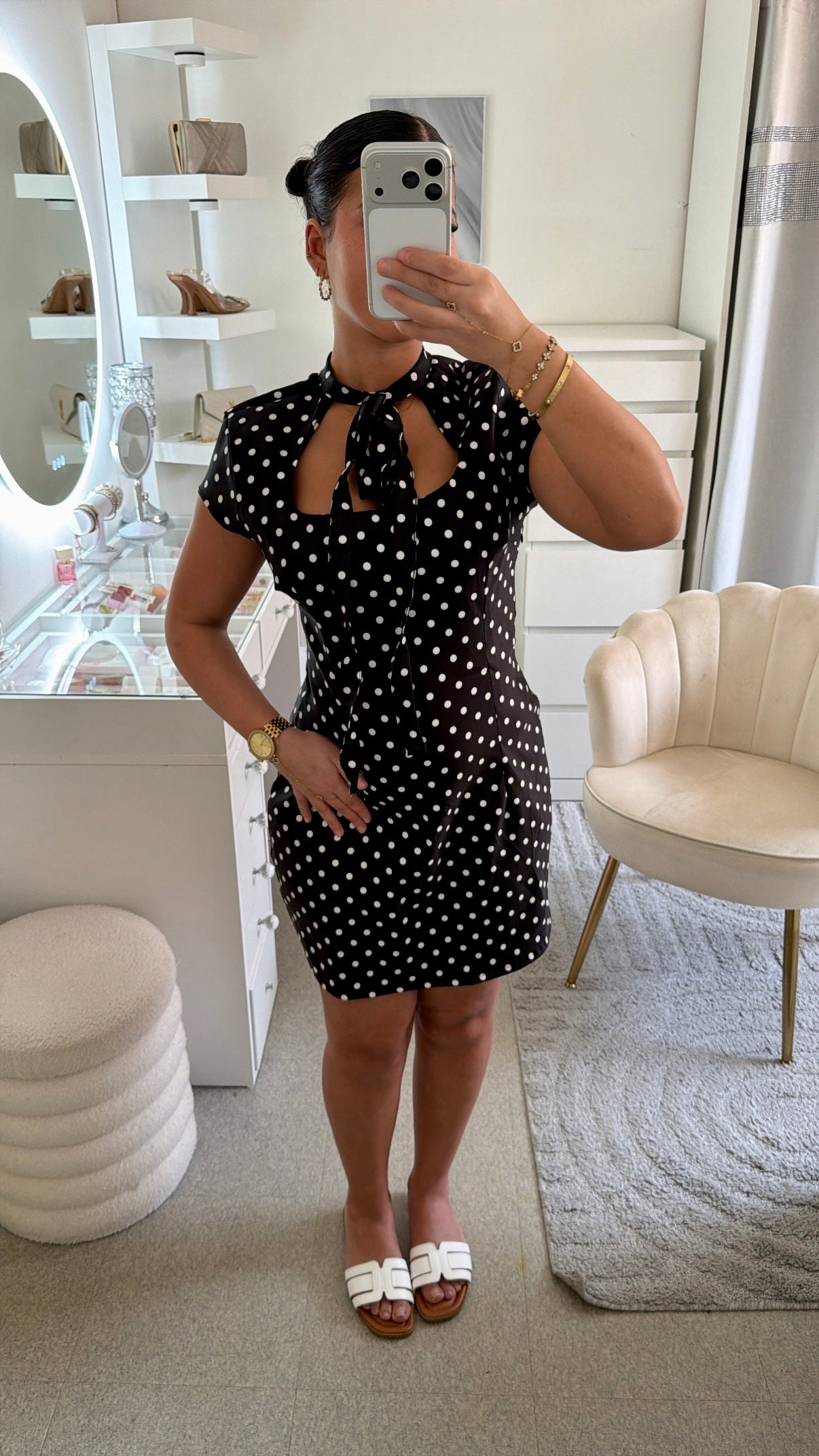 Robe Wanda noir
