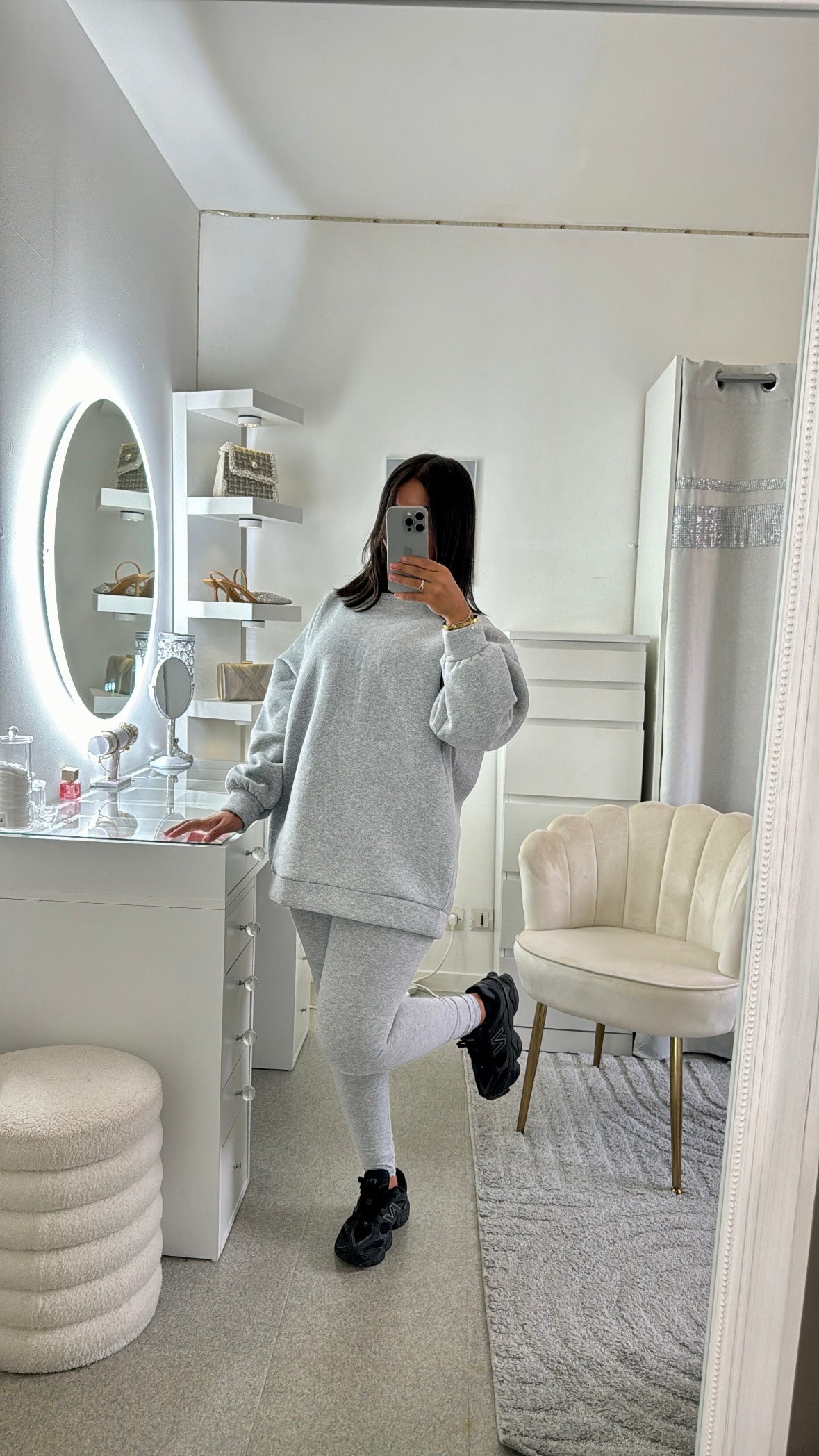 Ensemble legging Azra gris