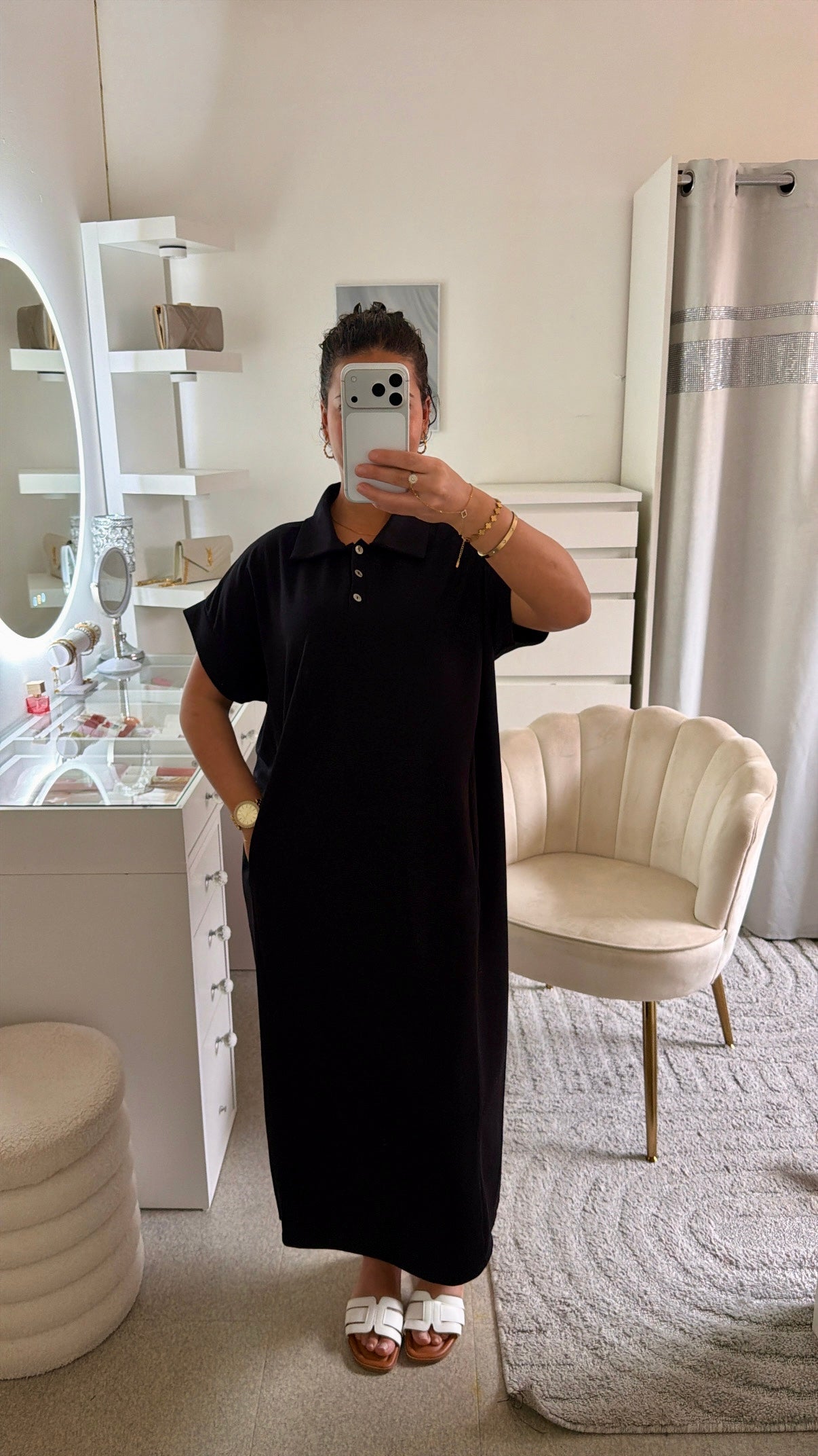 Robe Athéna noir
