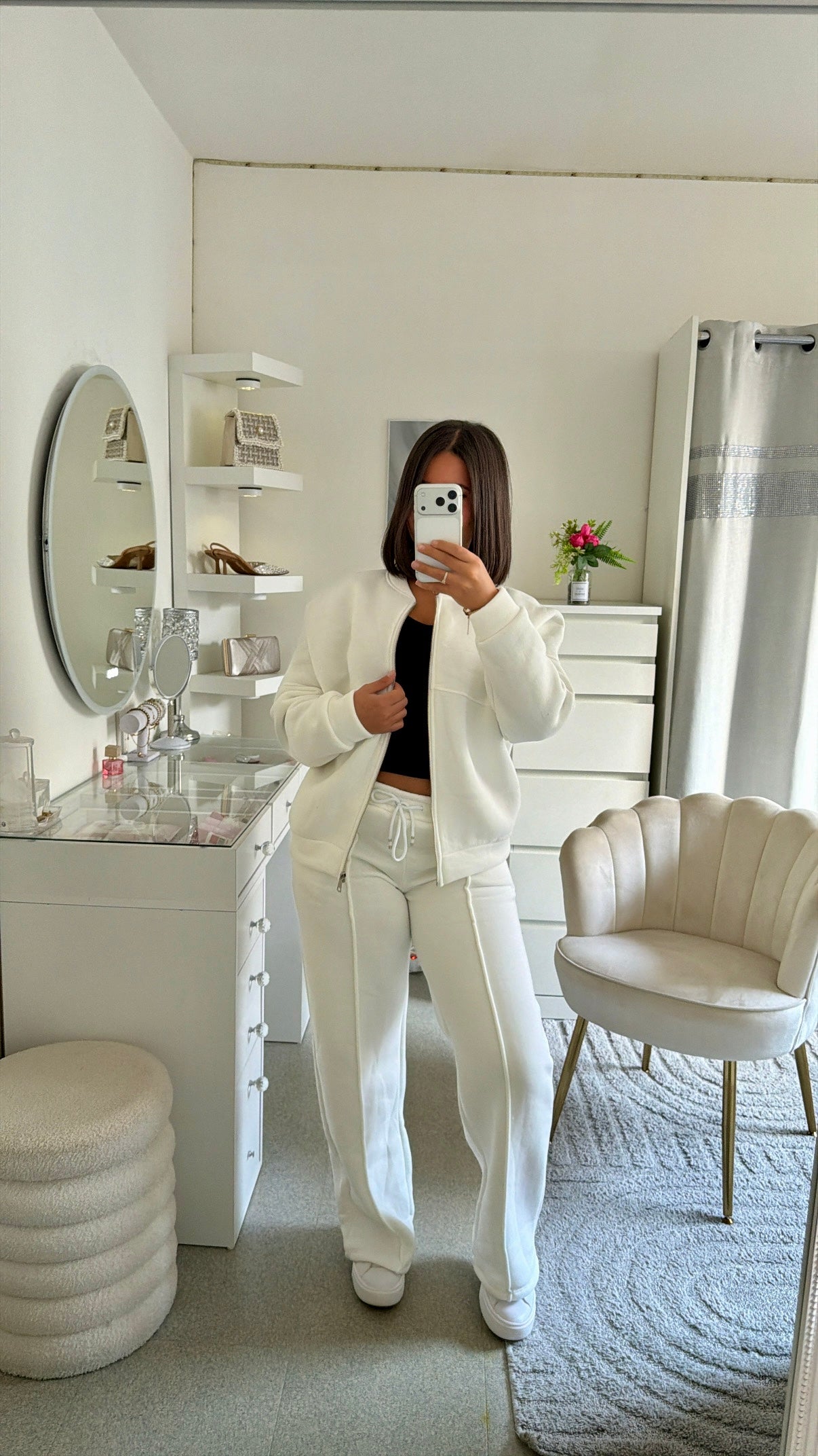 Ensemble Latifa blanc