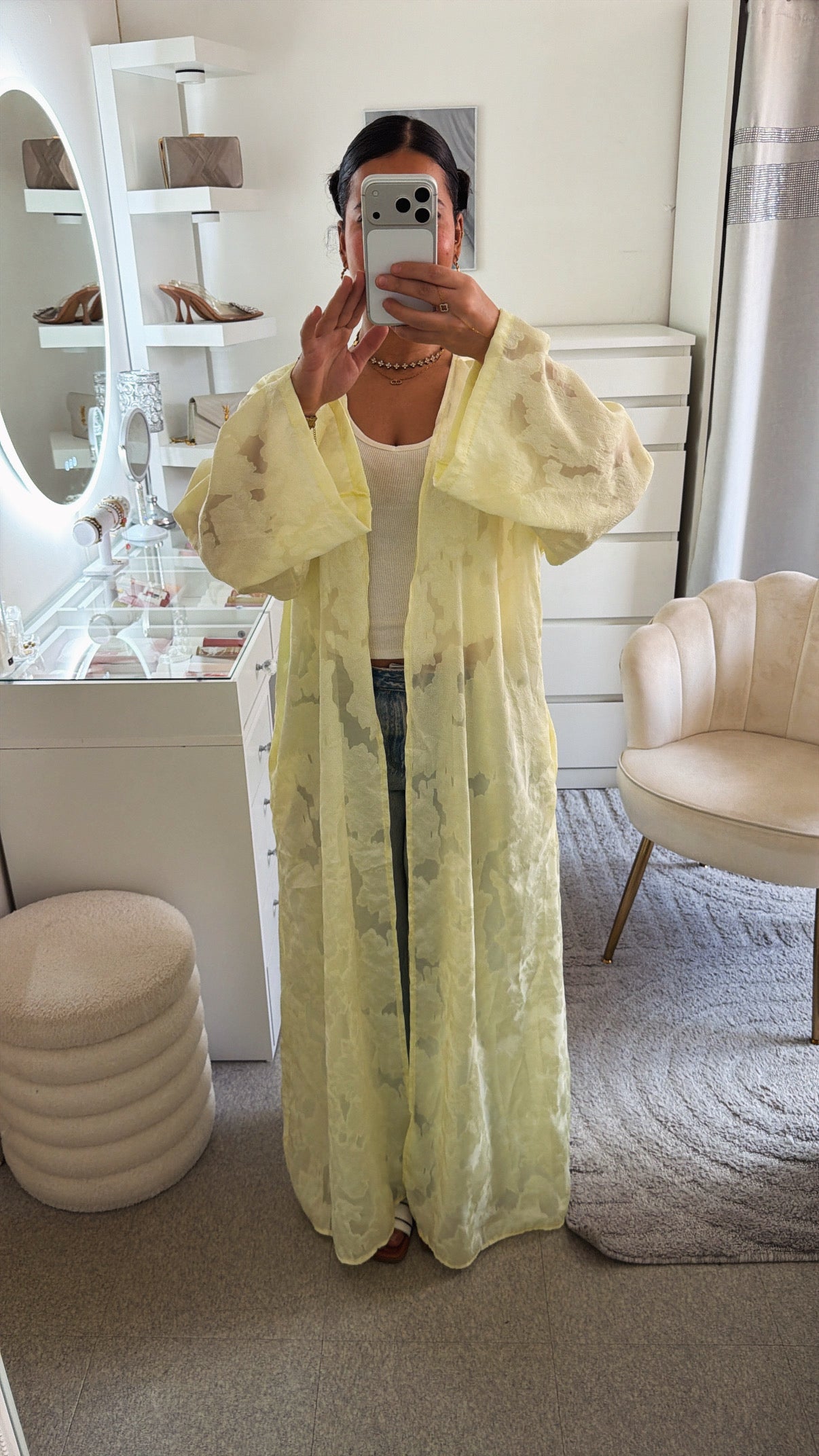 Kimono Camille jaune