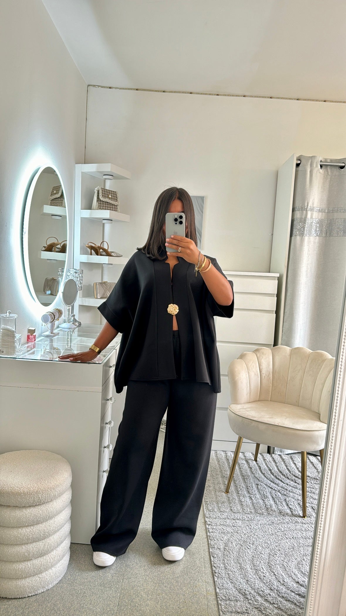 Ensemble Amany en noir
