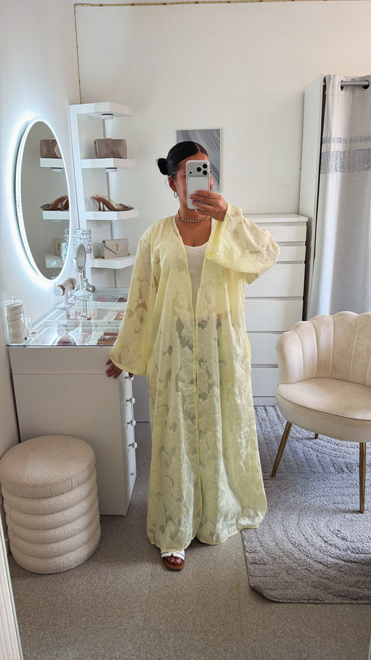 Kimono Camille jaune