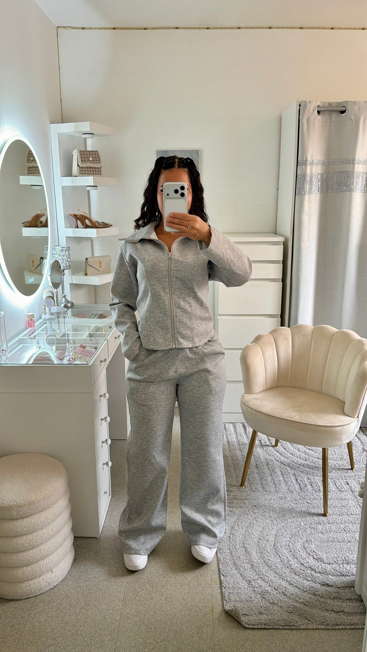 Ensemble Ileana gris