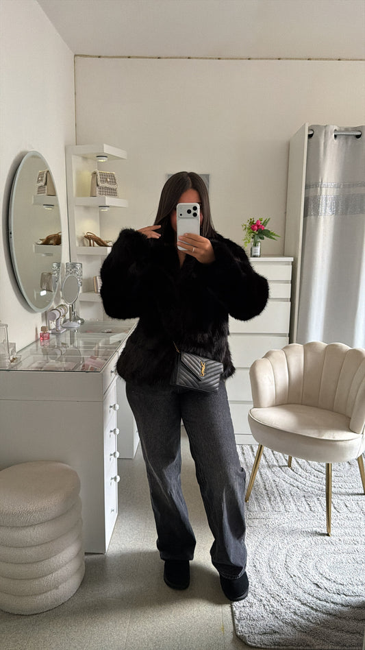 Fourrure marine noir