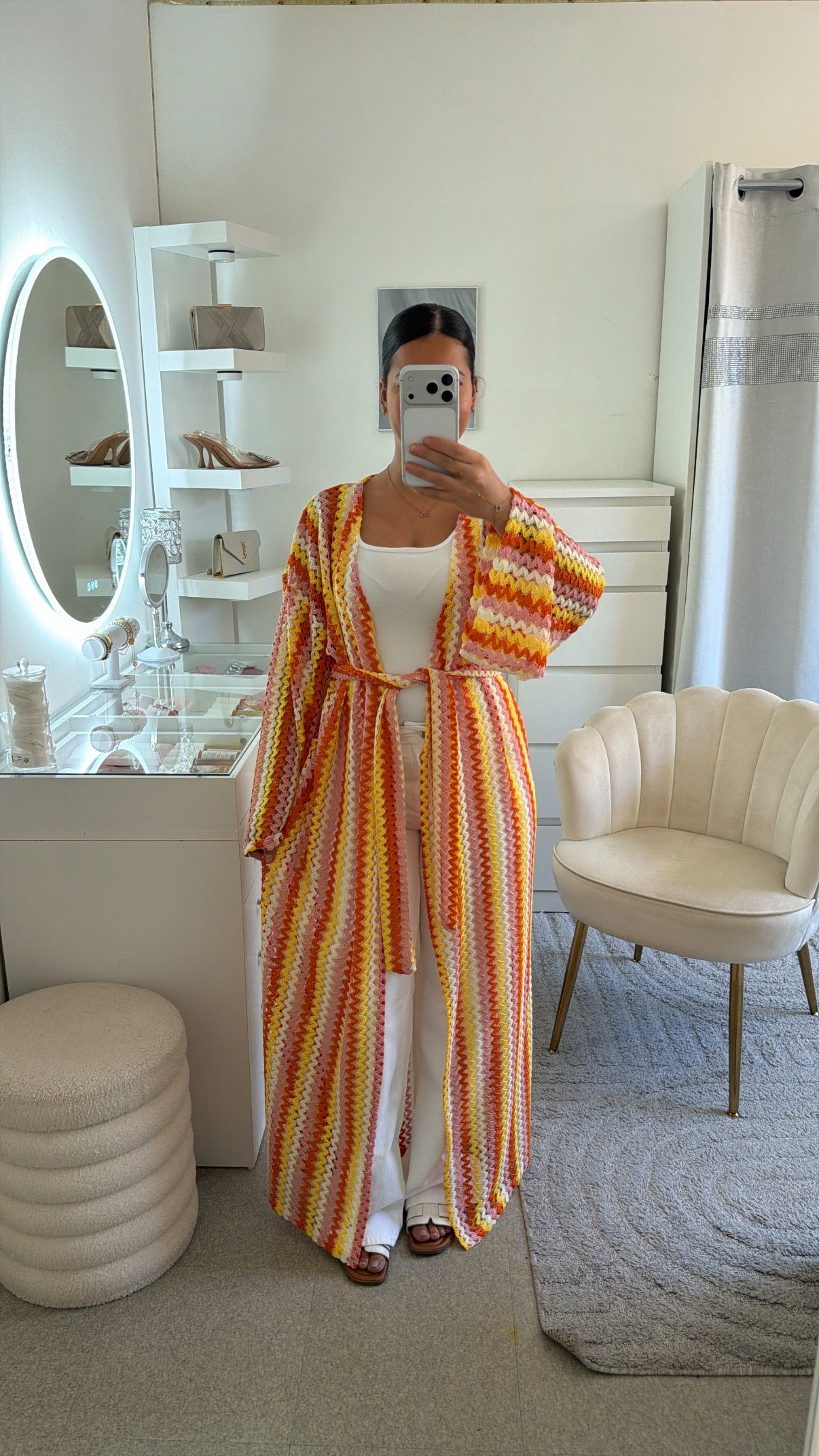 Kimono Ikram orange