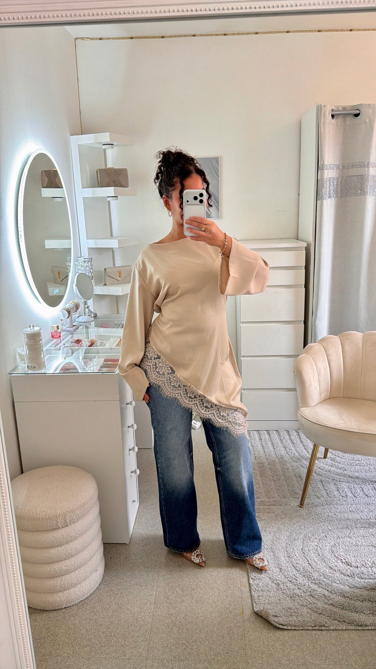 Top Thaïs beige