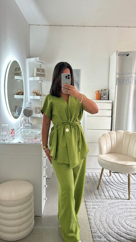 Ensemble jasmin vert