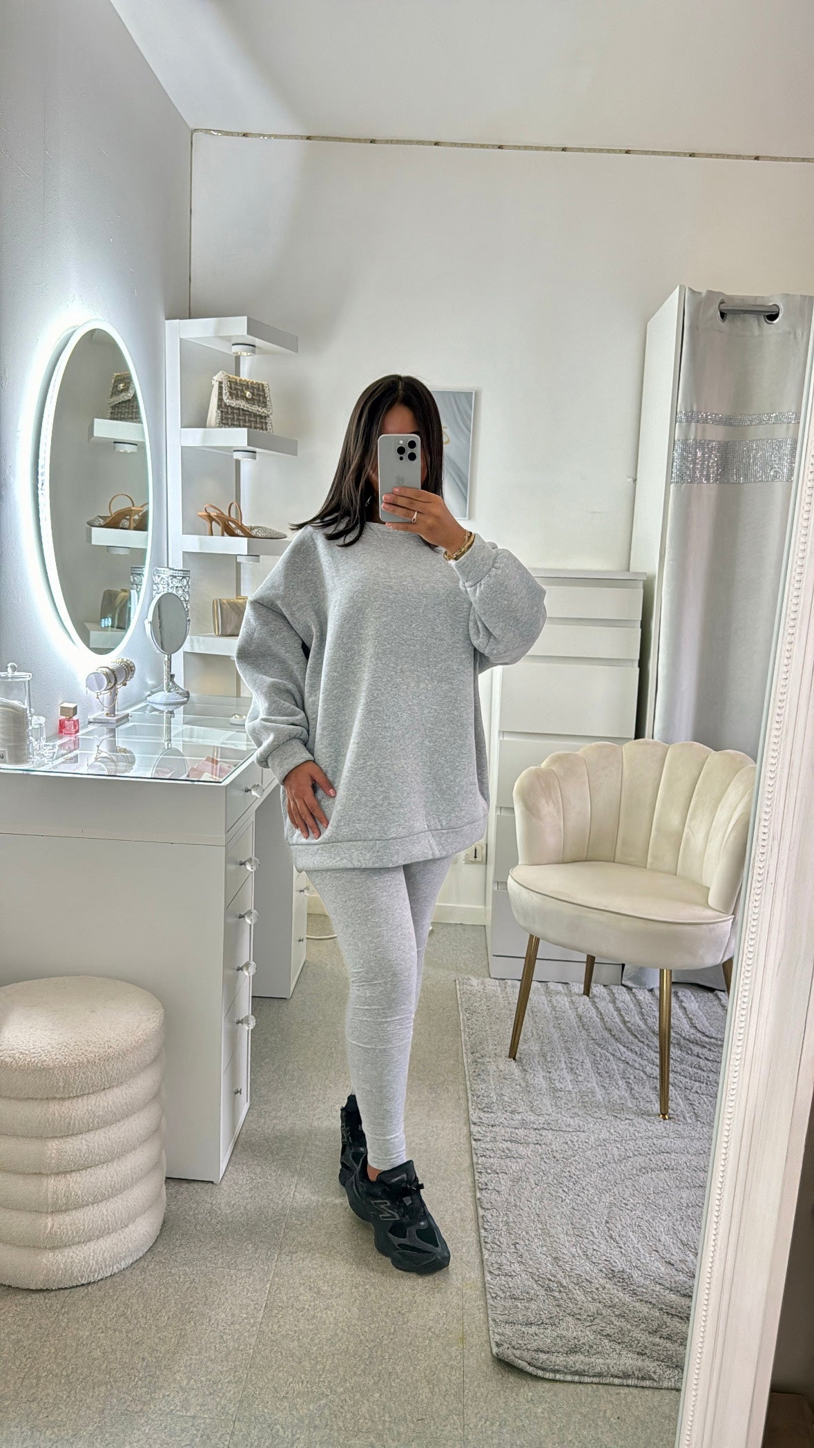 Ensemble legging Azra gris
