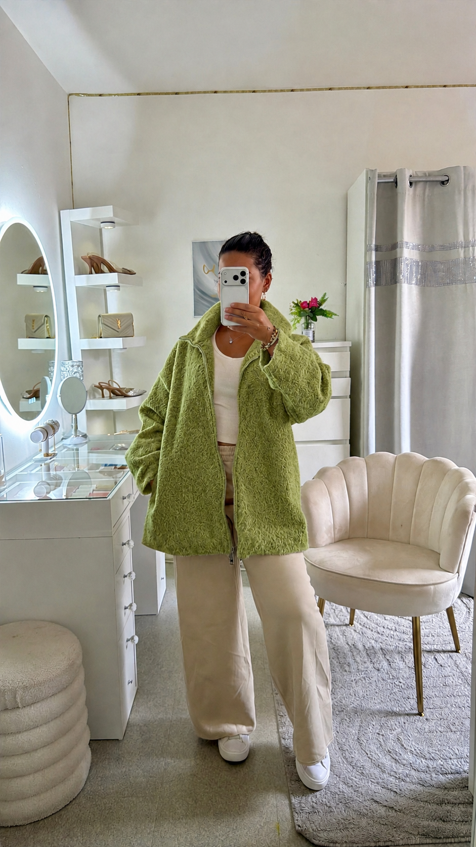 Veste Louna en vert