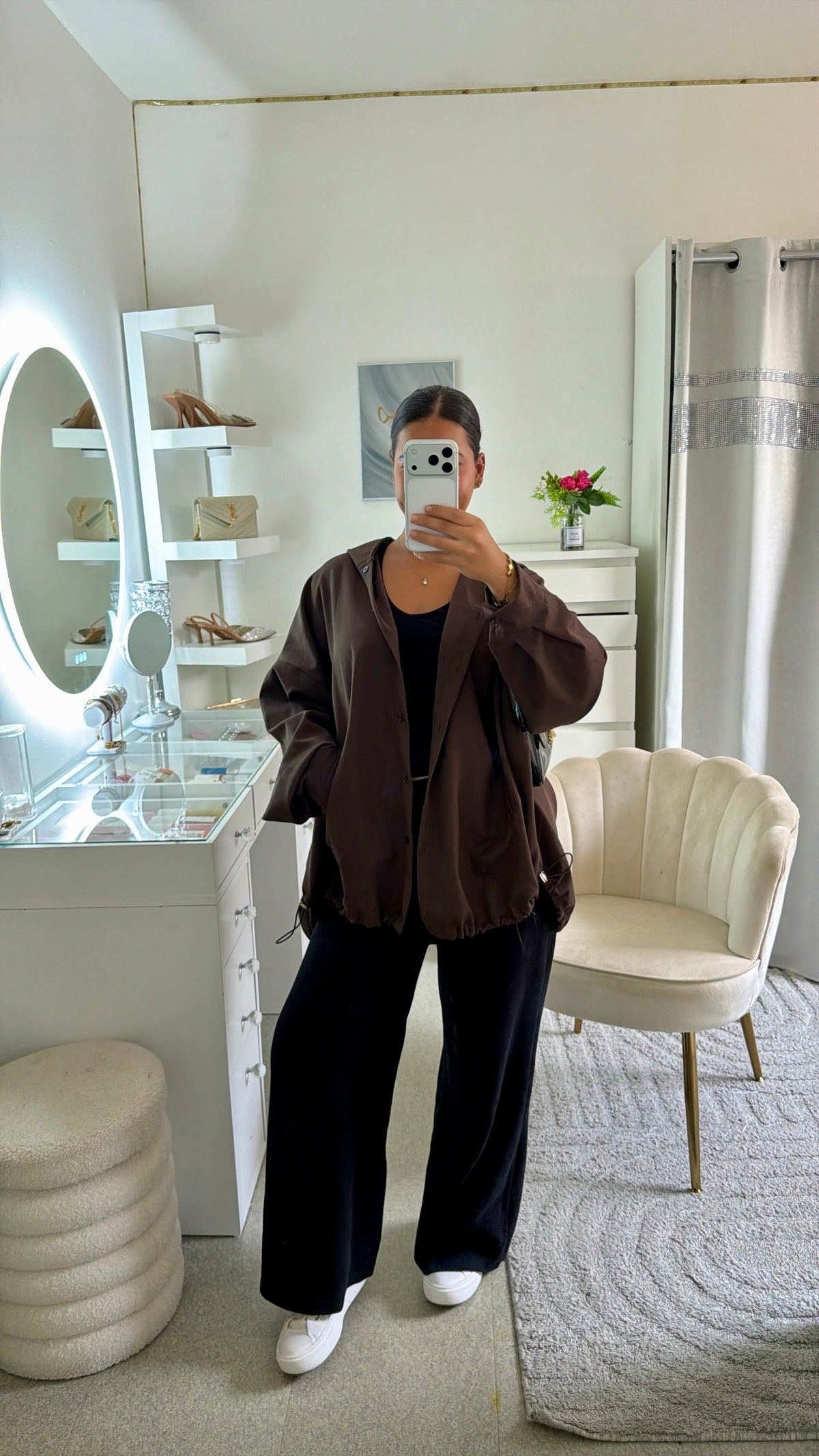 Veste Ouma en marron