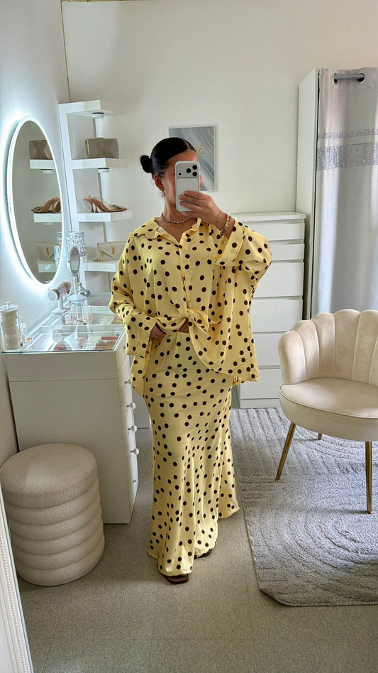 Ensemble Lydia en jaune