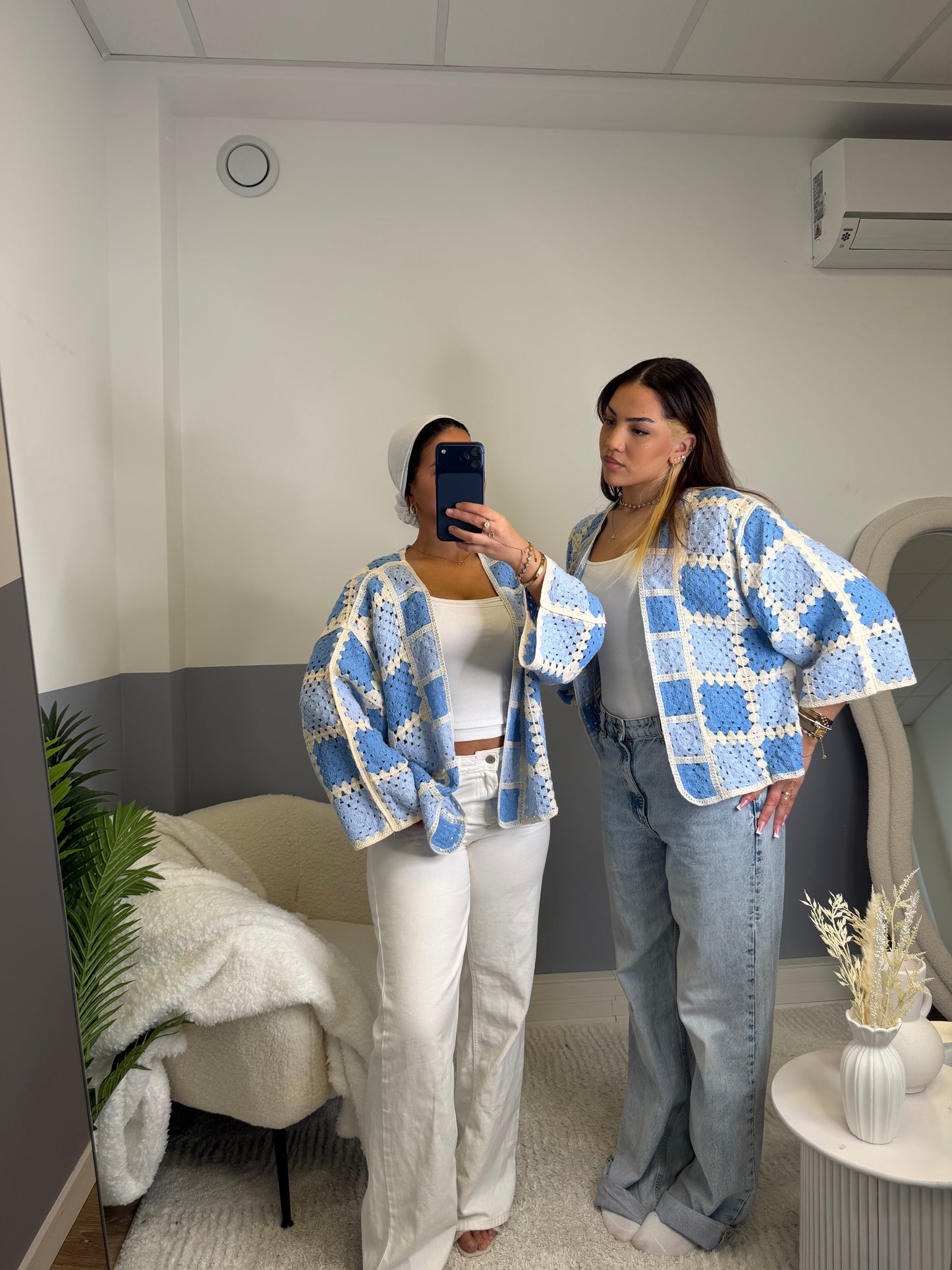 Cardigan Soumaya bleu