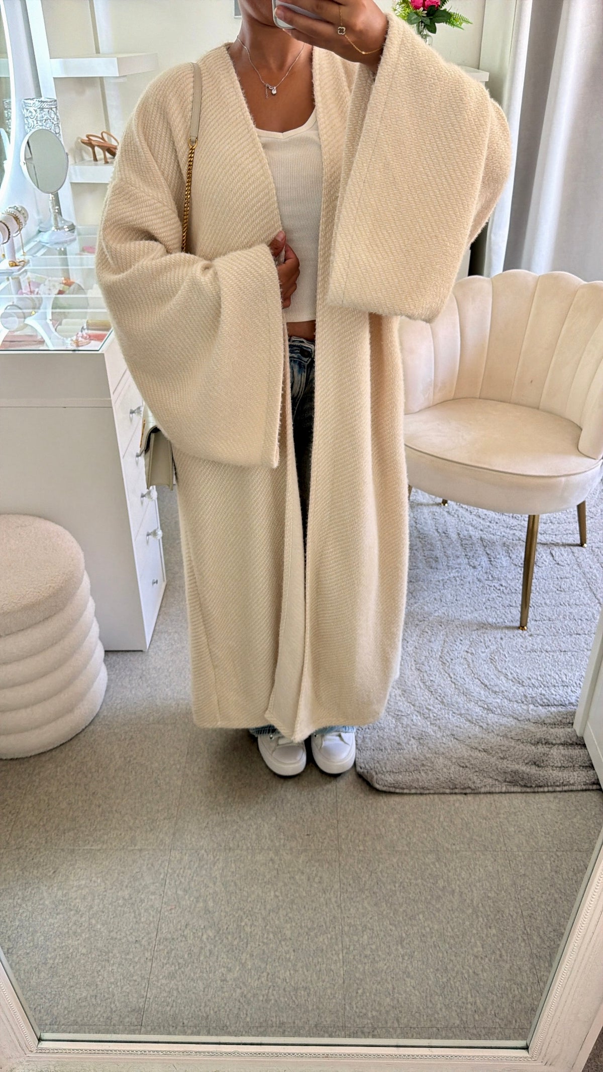 Gilet Lycia en beige
