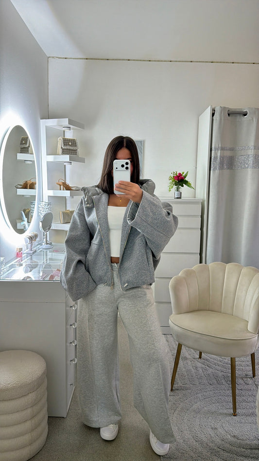 Gros gilet Maddy gris