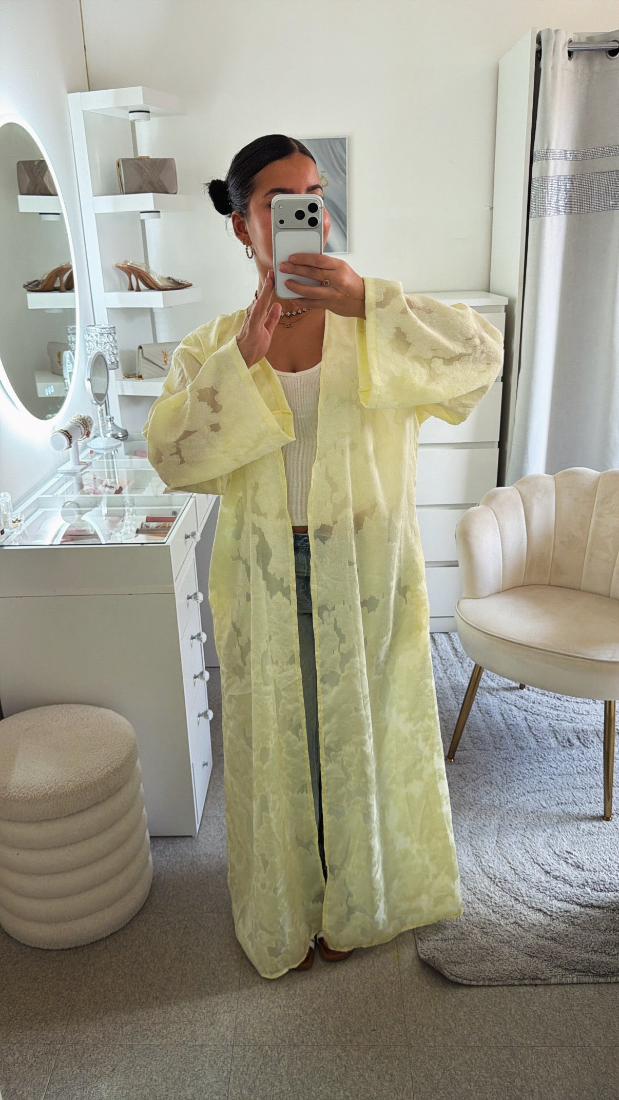 Kimono Camille jaune