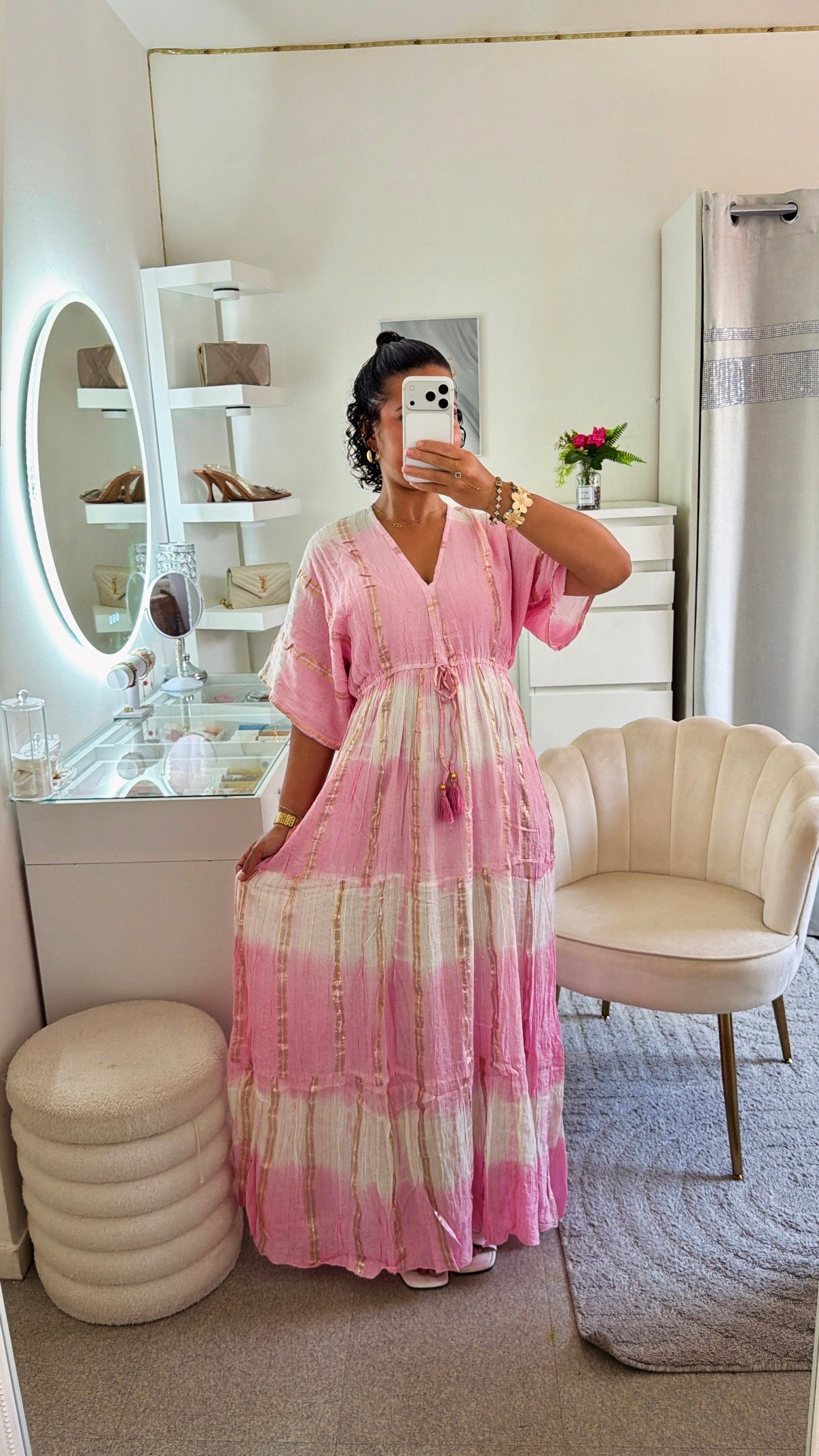 Robe Shanna en rose