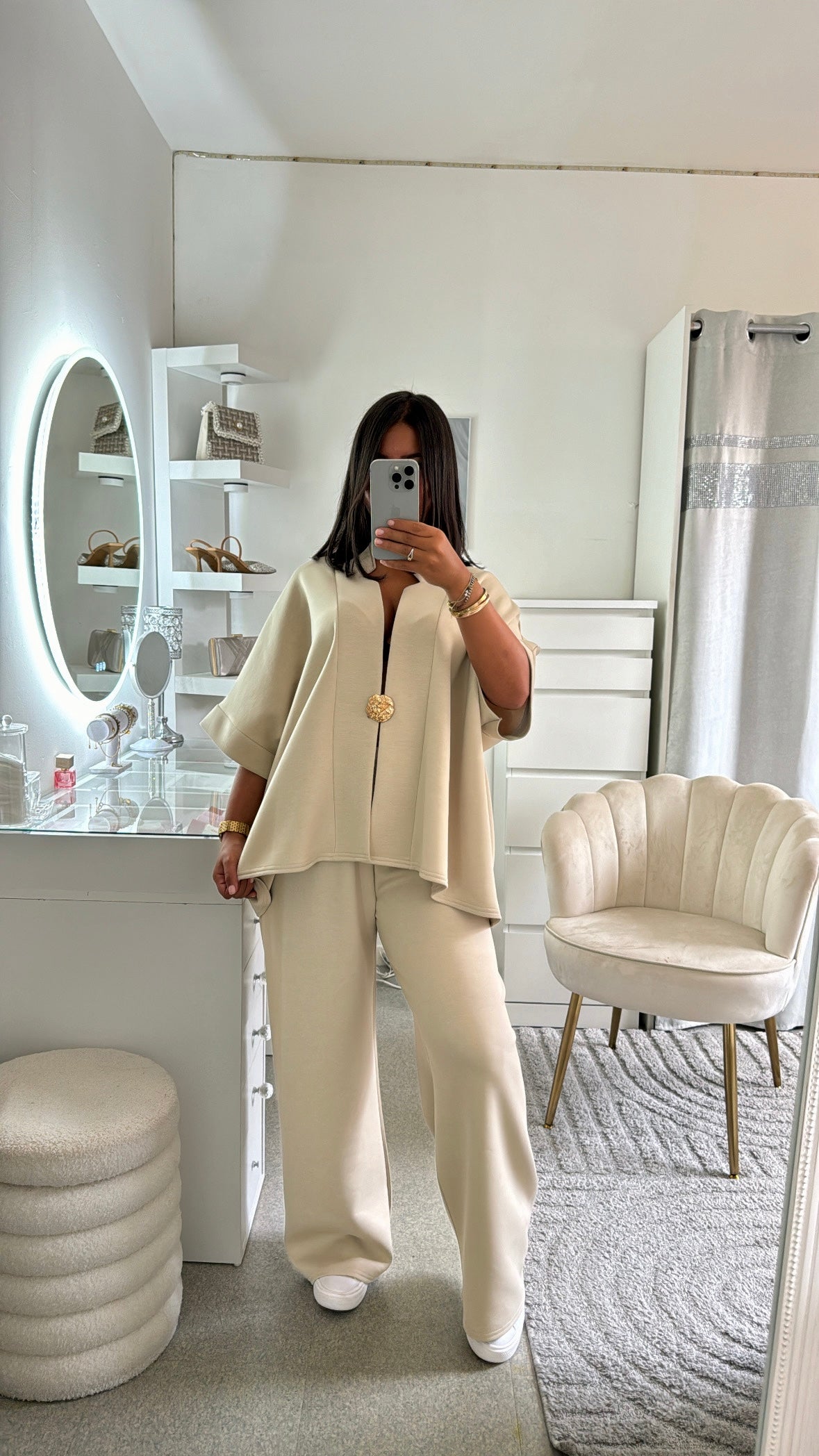 Ensemble Amany beige
