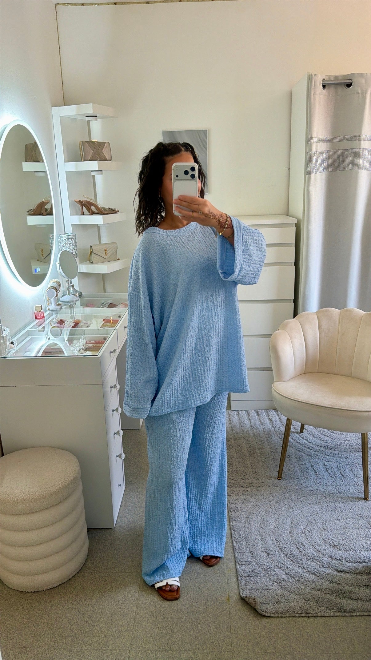 Ensemble Dalila bleu