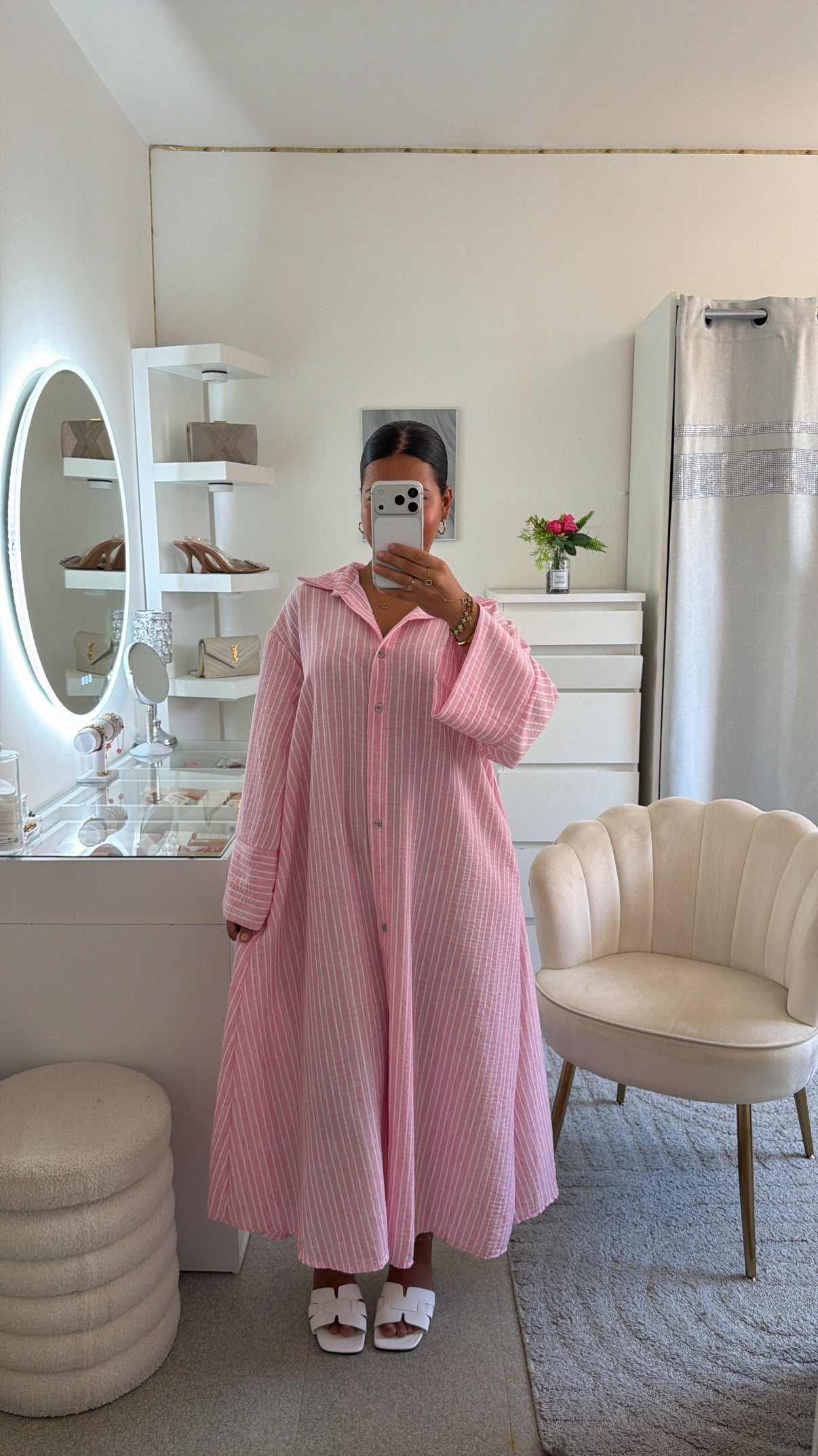 Robe Nargisse en rose