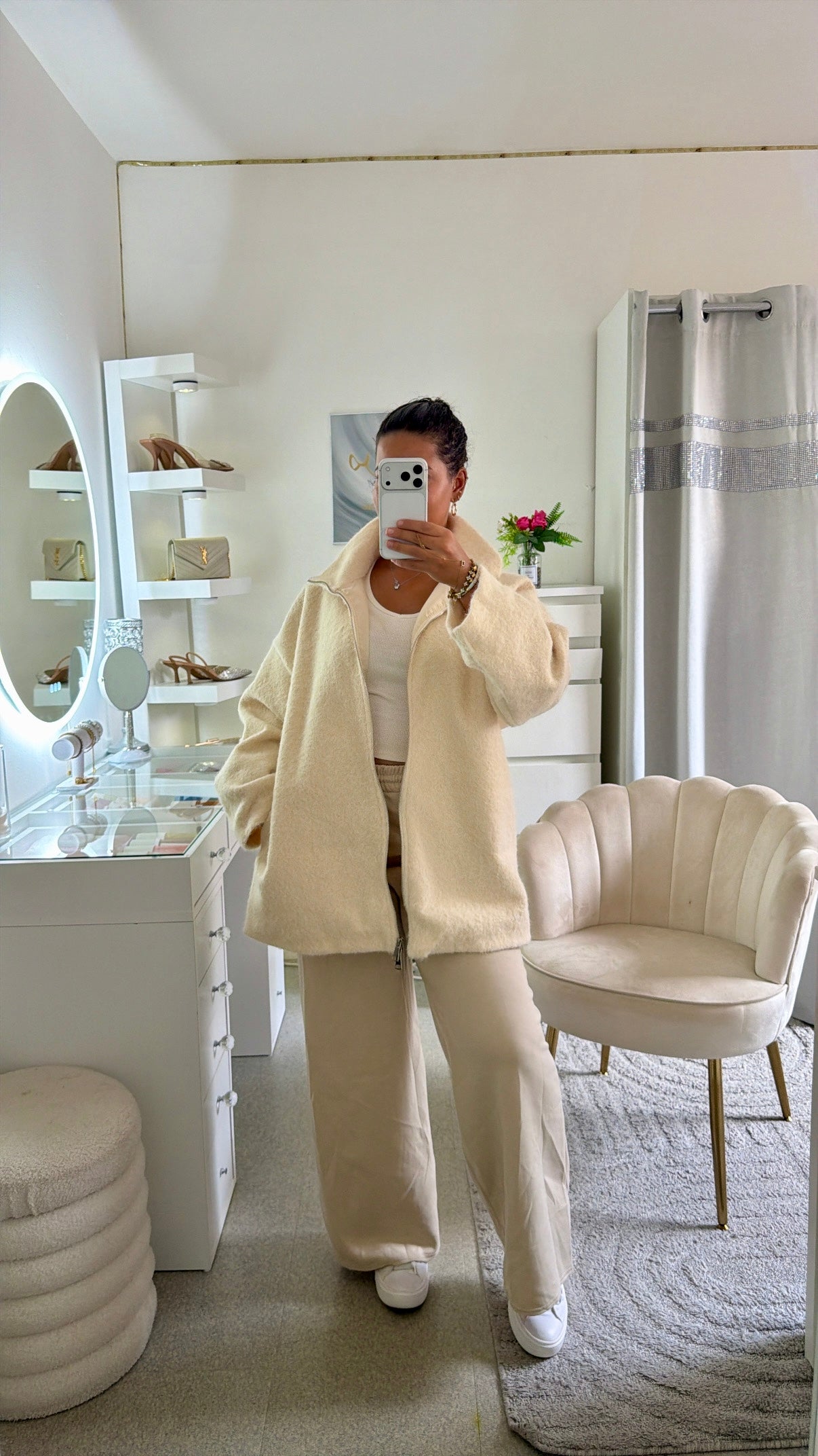 Veste Louna en beige