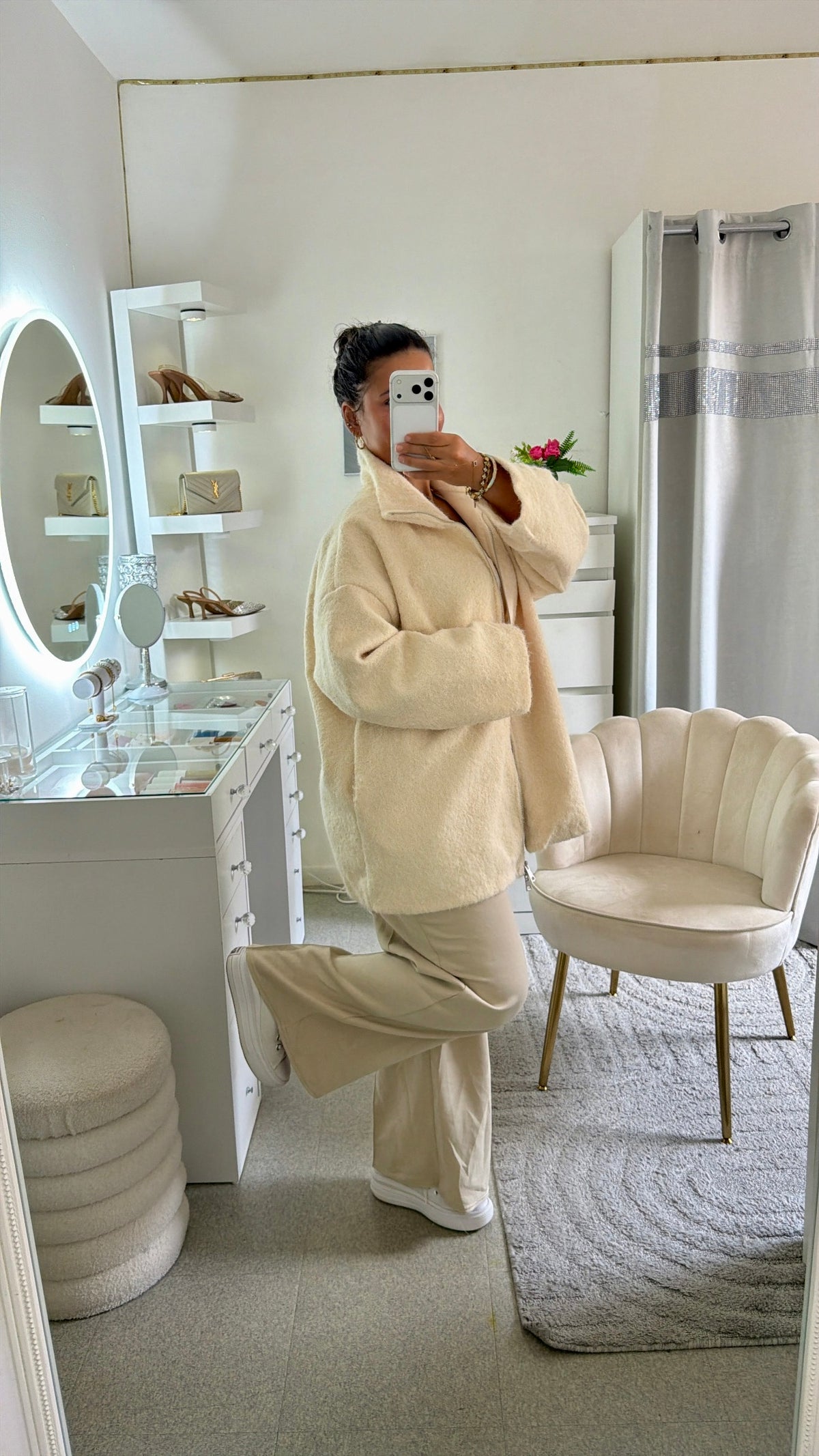 Veste Louna en beige
