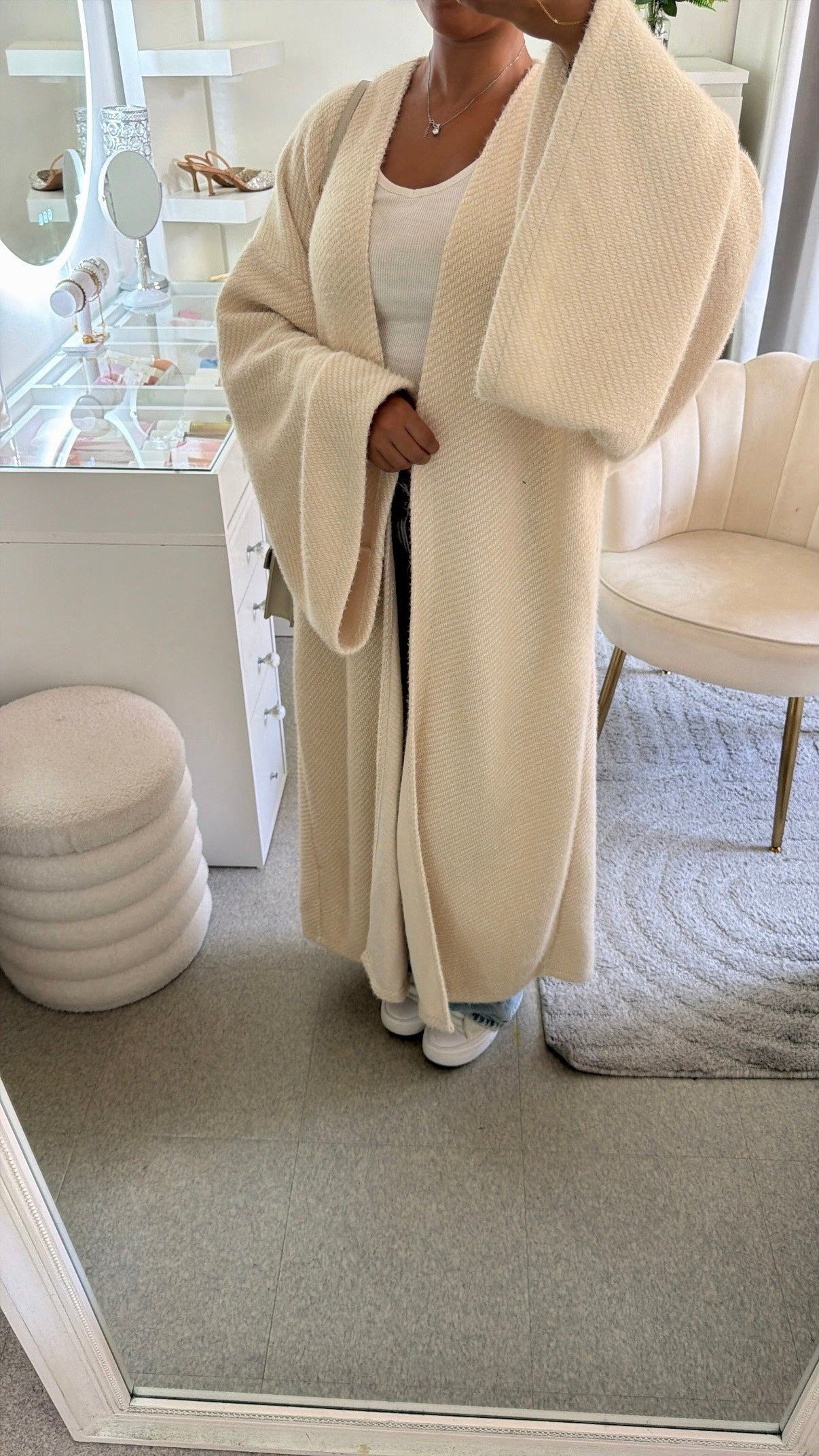 Gilet Lycia en beige