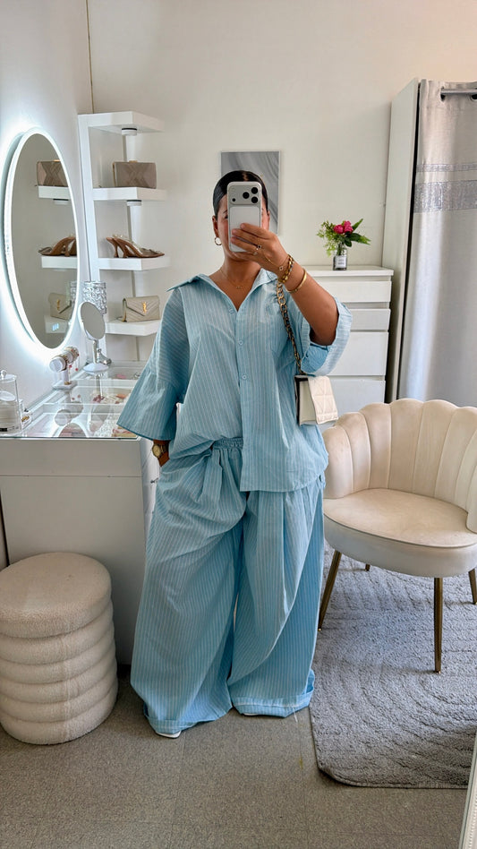 Ensemble Georgina en bleu