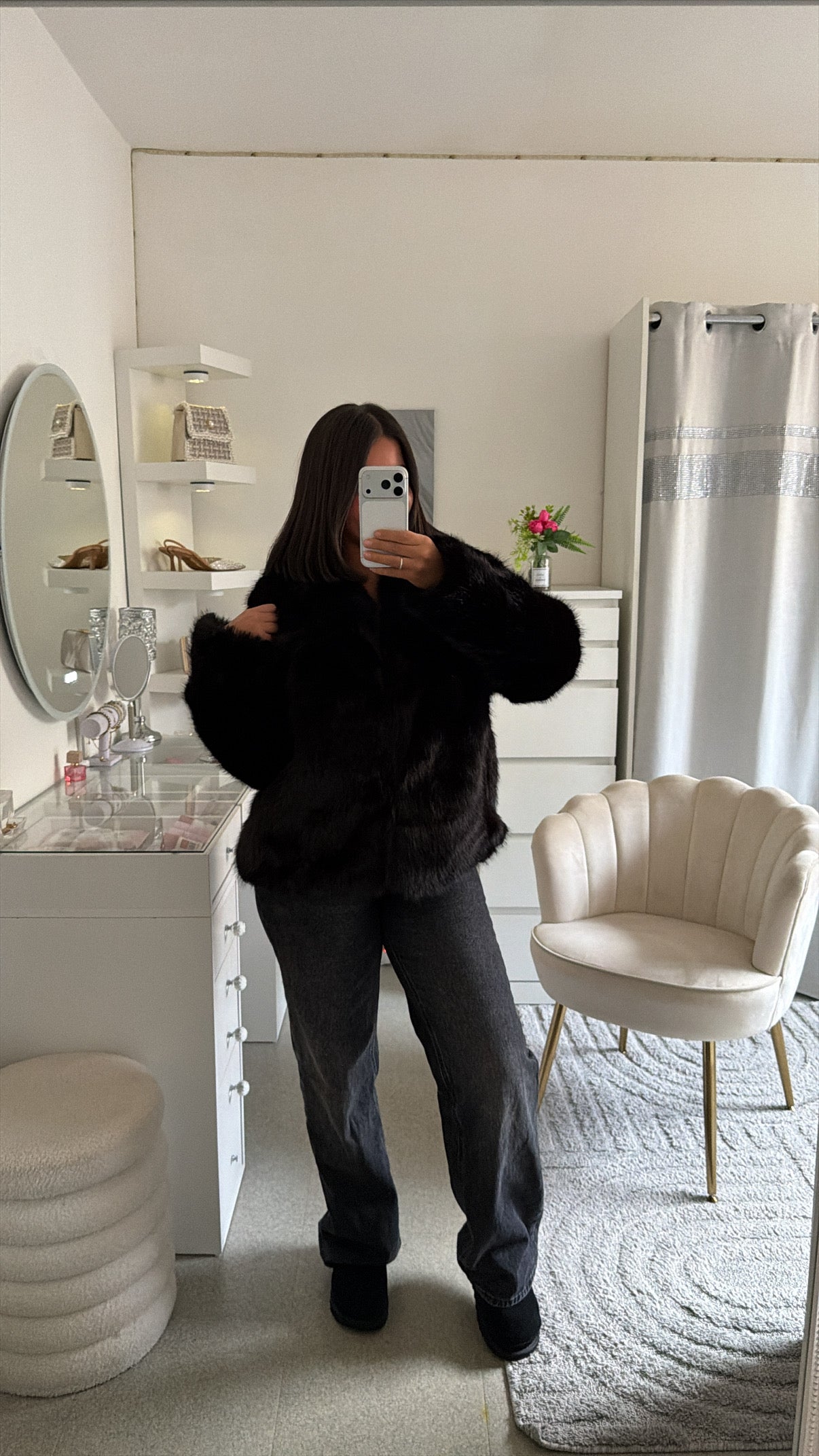 Fourrure marine noir