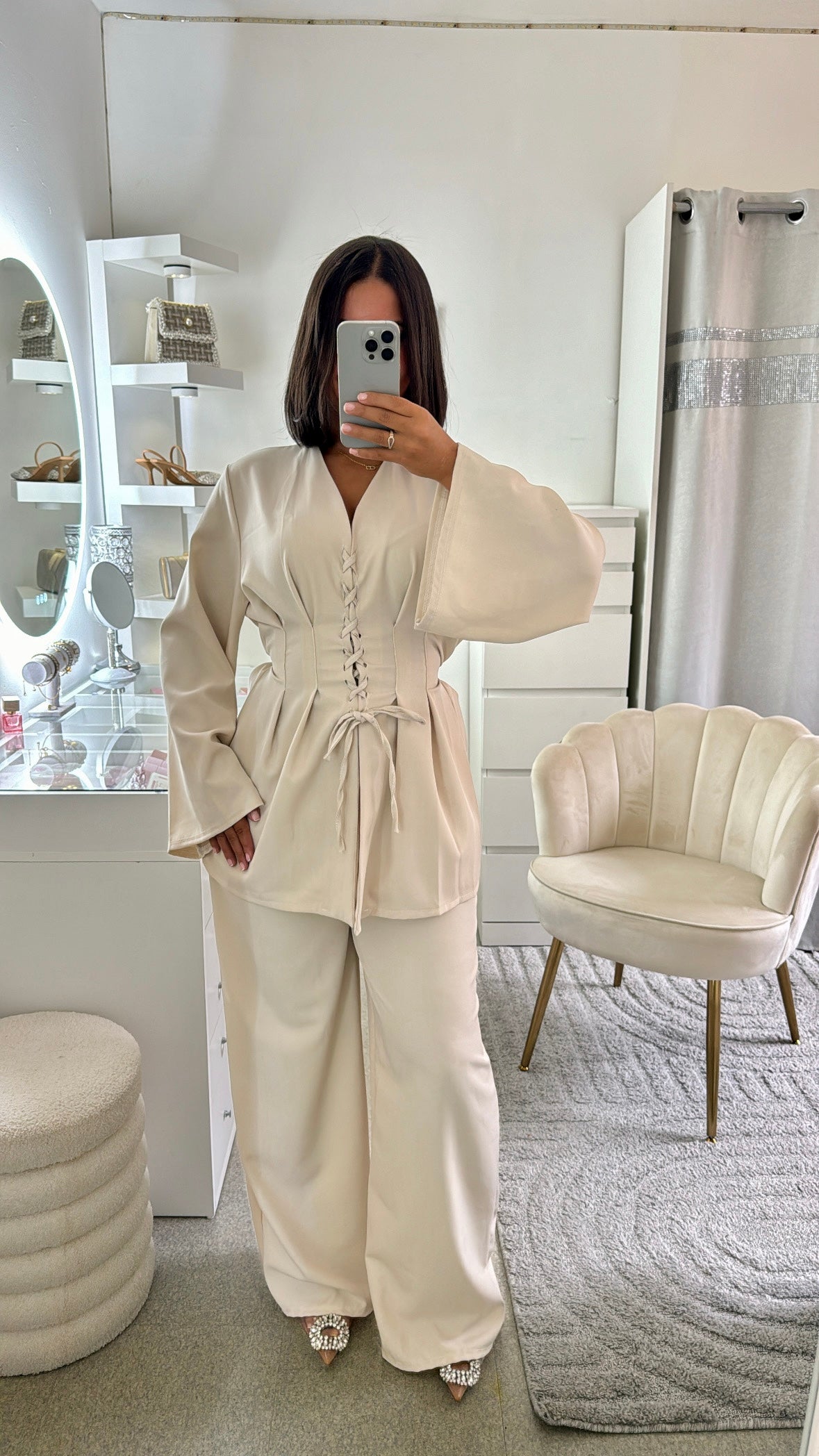 Ensemble Wafa beige
