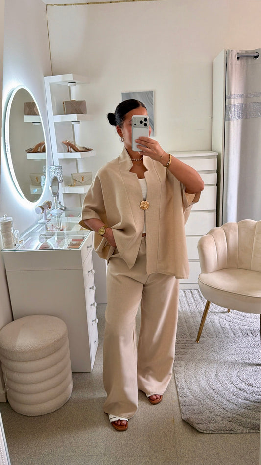 Ensemble Janna beige