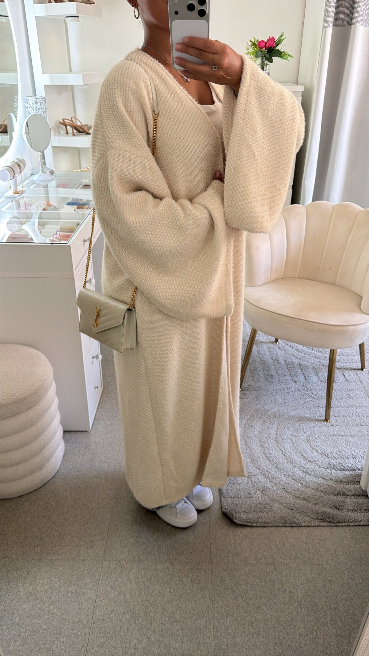 Gilet Lycia en beige