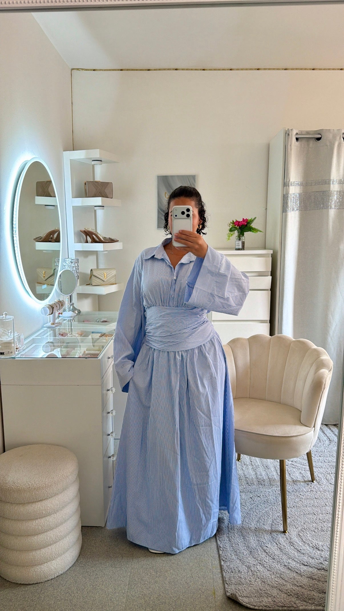 Robe Myrabelle bleu